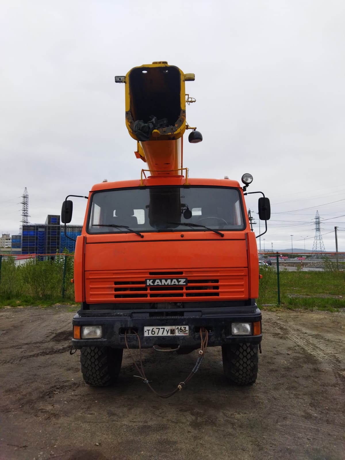 ИМЗ Автокран КС-45717К* на шасси КамАЗ 43118 6x6 Автокран 2017 г.