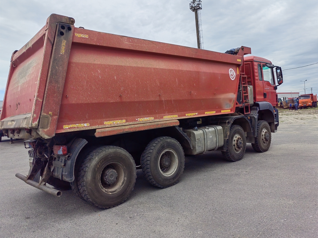 Бецема БЦМ-59 на шасси MAN TGS 8x8 Самосвал 2017 г. - фото 4