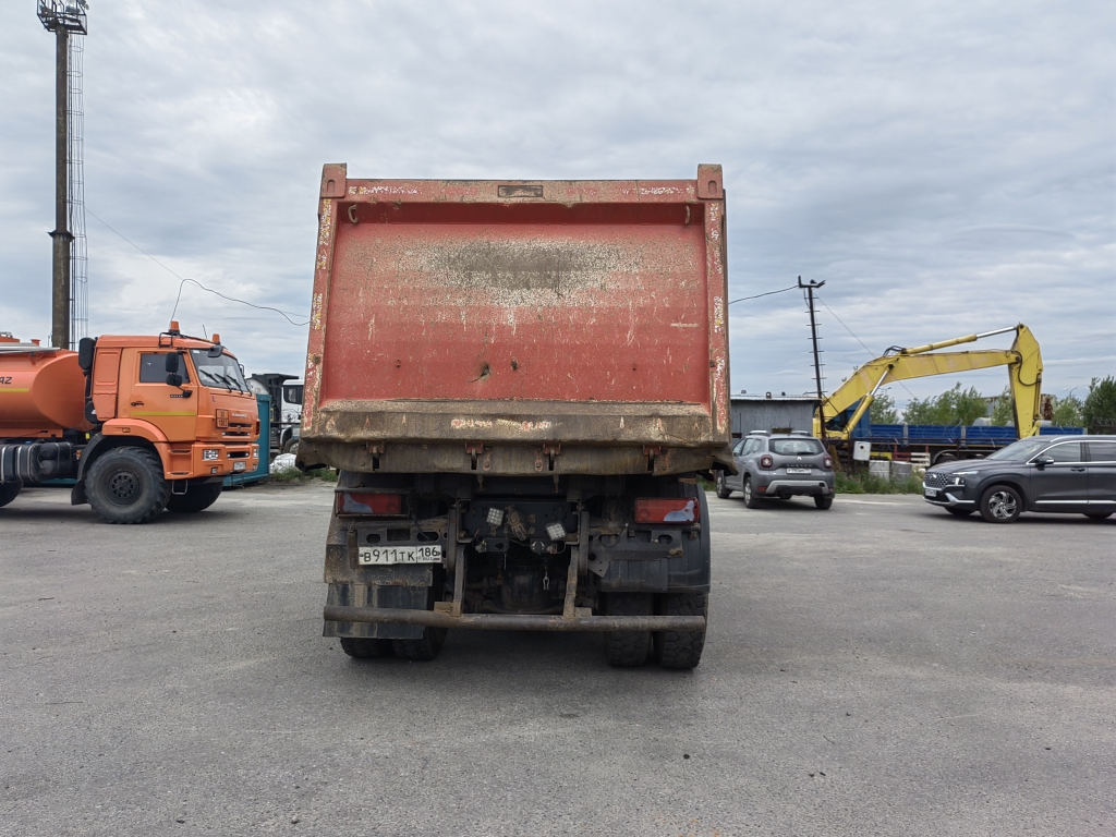 Бецема БЦМ-59 на шасси MAN TGS 8x8 Самосвал 2017 г. - фото 6