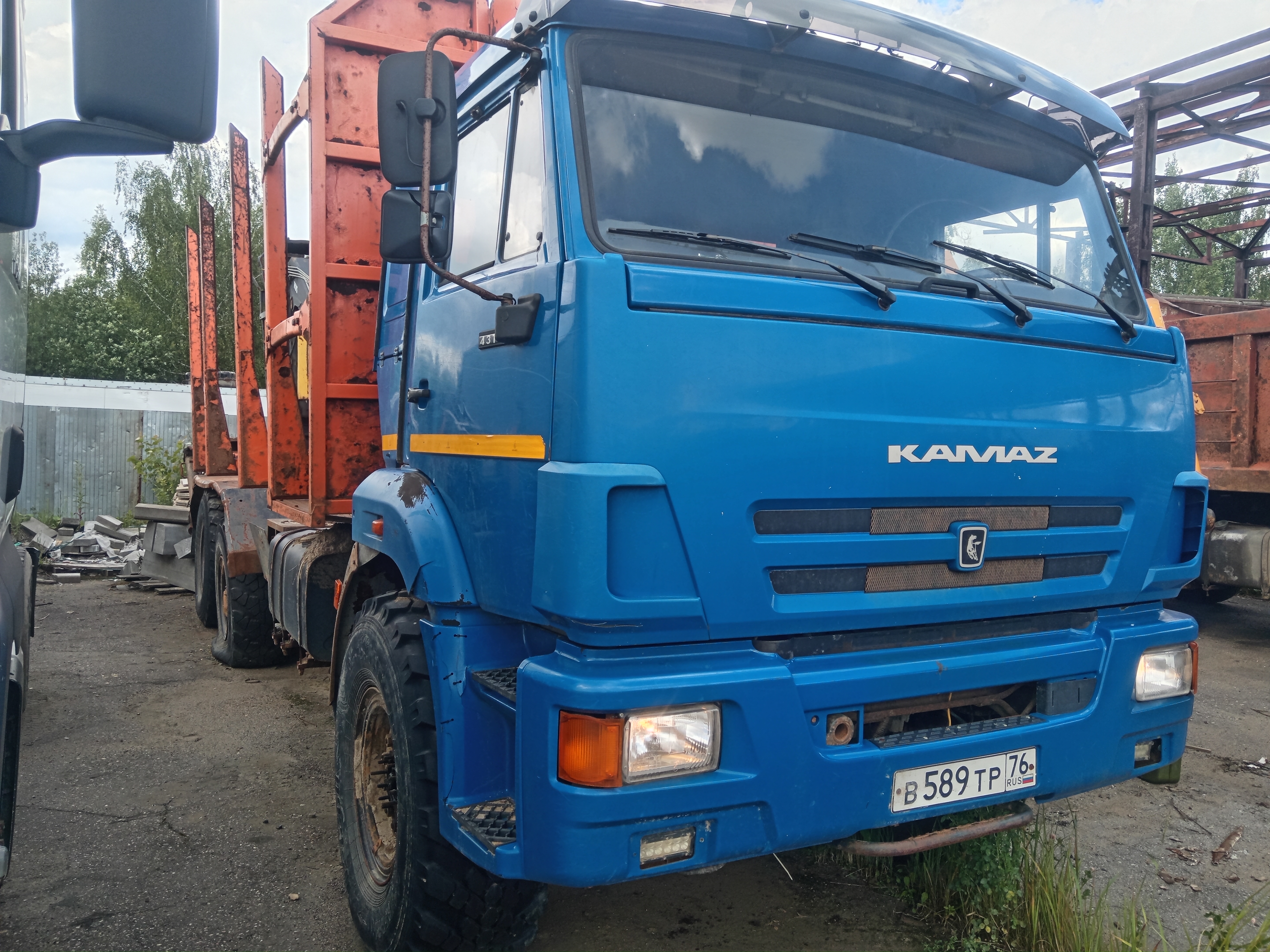 Феникс 780523 на шасси КамАЗ 43118 6x6 Сортиментовоз с КМУ 2017 г. - фото 2