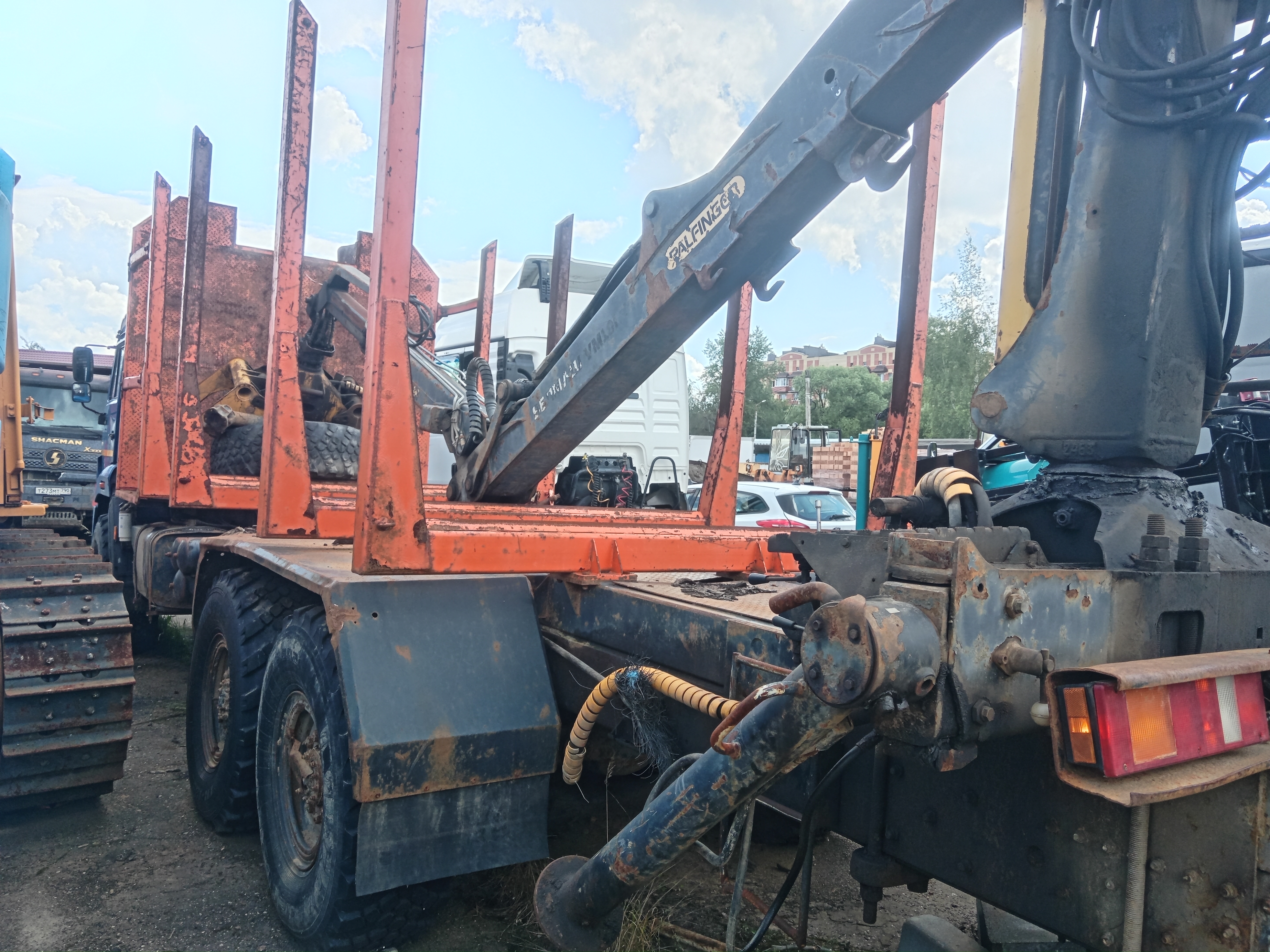 Феникс 780523 на шасси КамАЗ 43118 6x6 Сортиментовоз с КМУ 2017 г. - фото 7