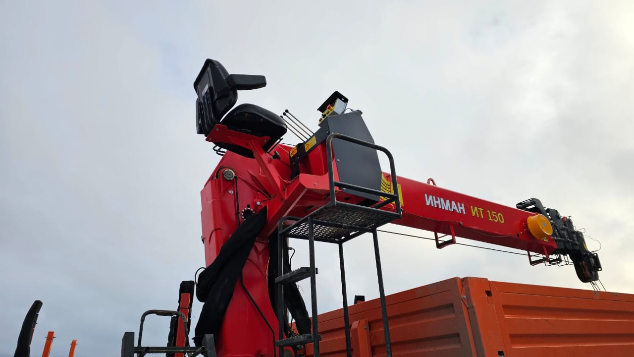 Кран центр "КАМАЗ" 659100 на шасси КамАЗ 43118 6x6 Бортовой с КМУ 2022 г. - фото 8