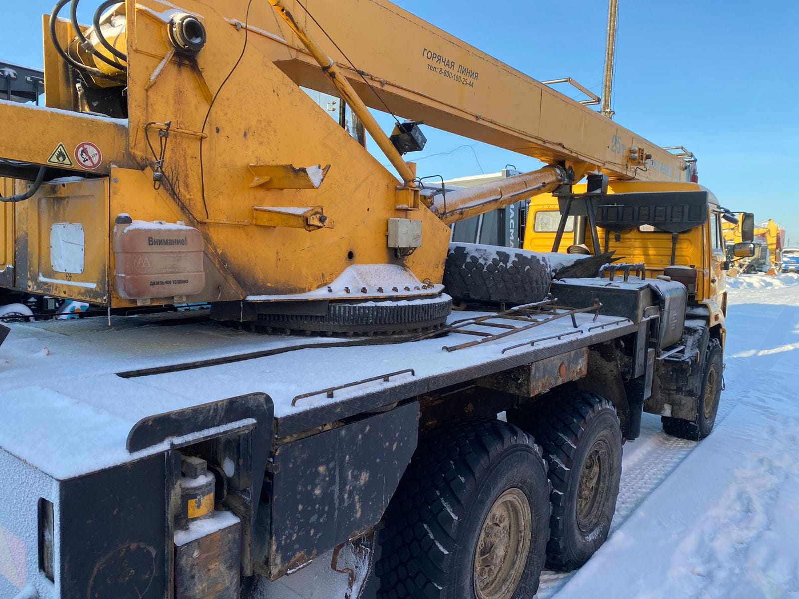 Галичский автокрановый завод (ГАКЗ) КС-55713* на шасси КамАЗ 43118 6x6 Автокран 2016 г. - фото 7