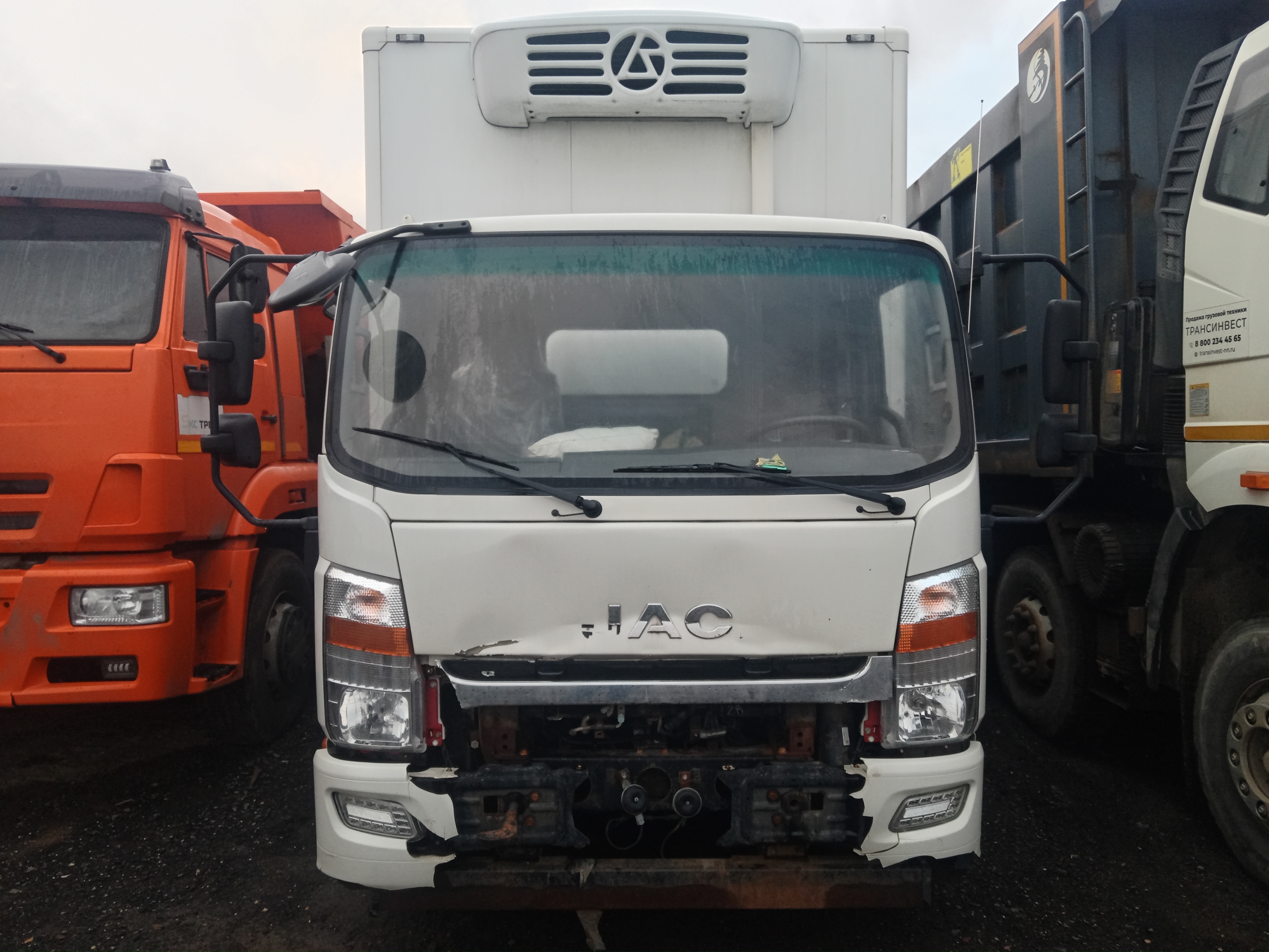 ТТМ-Центр АФ-77N2* на шасси JAC N120 Изотермический/рефрижератор 2023 г.