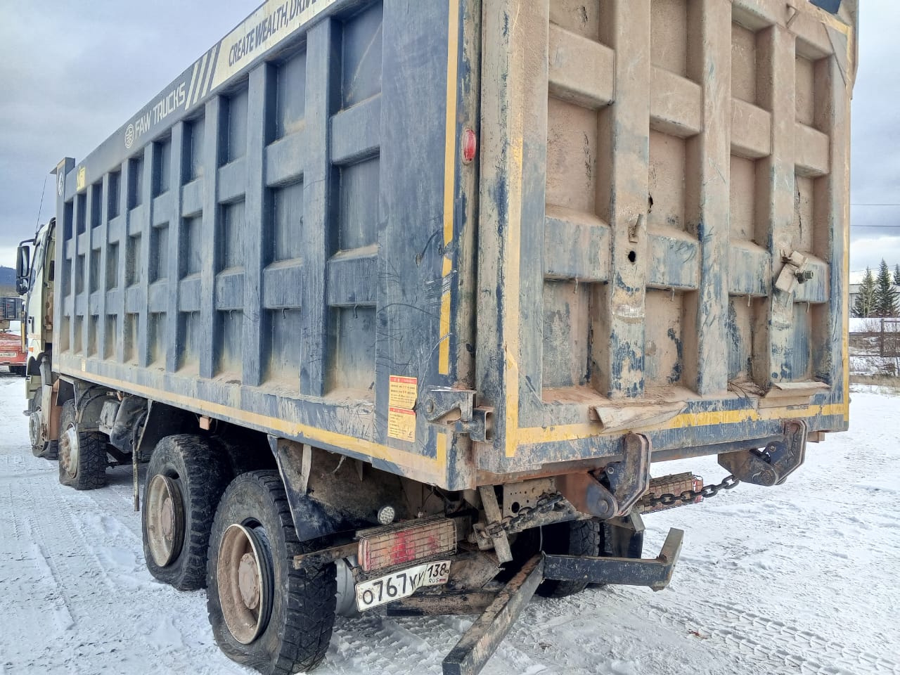 FAW CA 3310 8x4 Самосвал_не актуально 2023 г. - фото 2