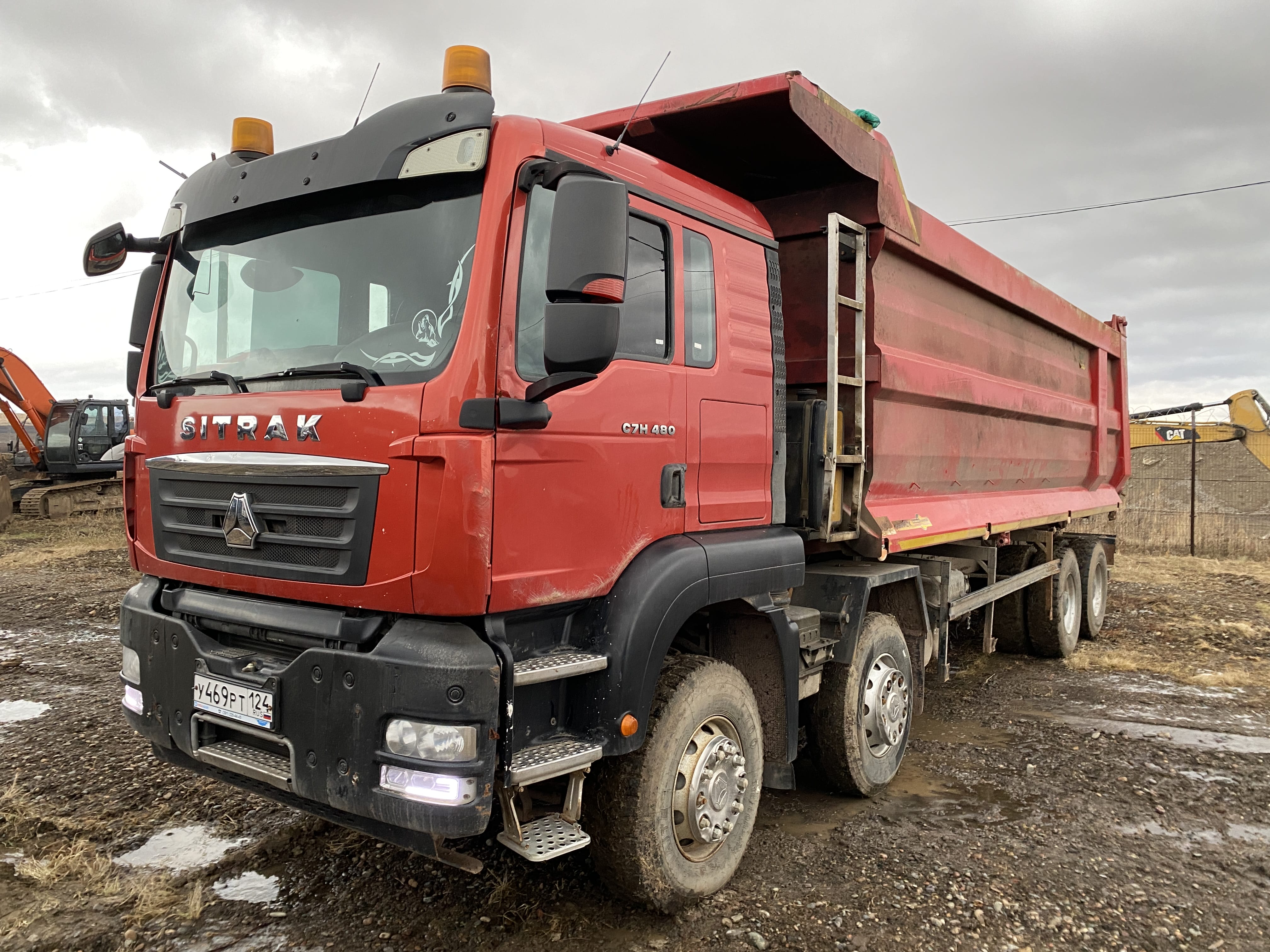 SITRAK C7H 8x4 Самосвал 2022 г. - фото 3