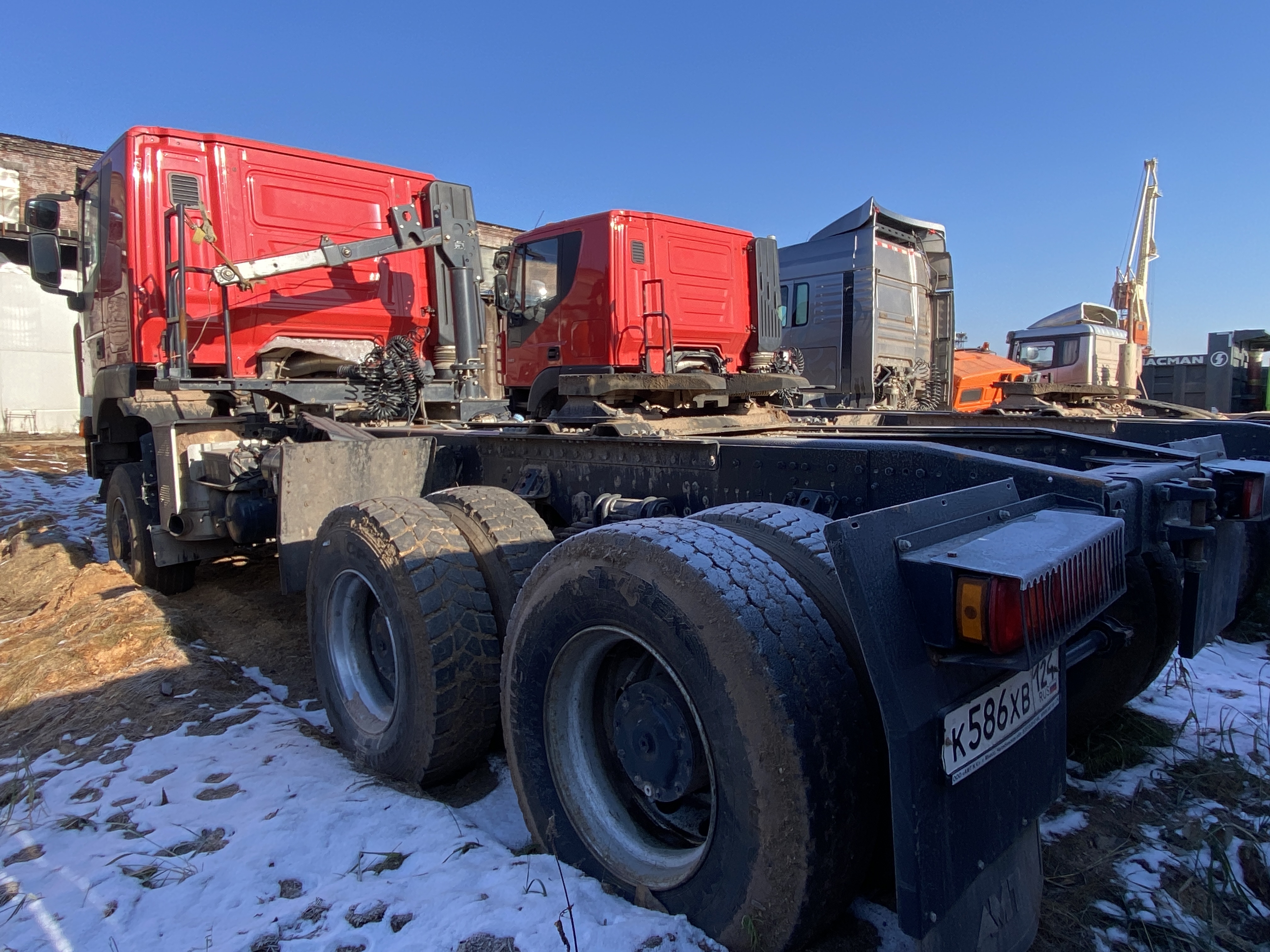 AMT N.V. 6329* 6x6 Седельный тягач с КМУ 2023 г. - фото 5