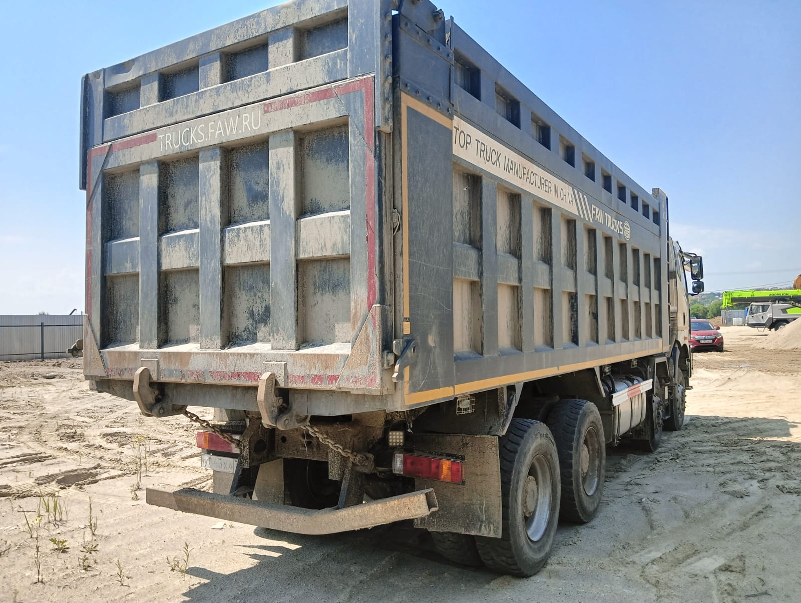 FAW CA 3310 8x4 Самосвал_не актуально 2023 г. - фото 5