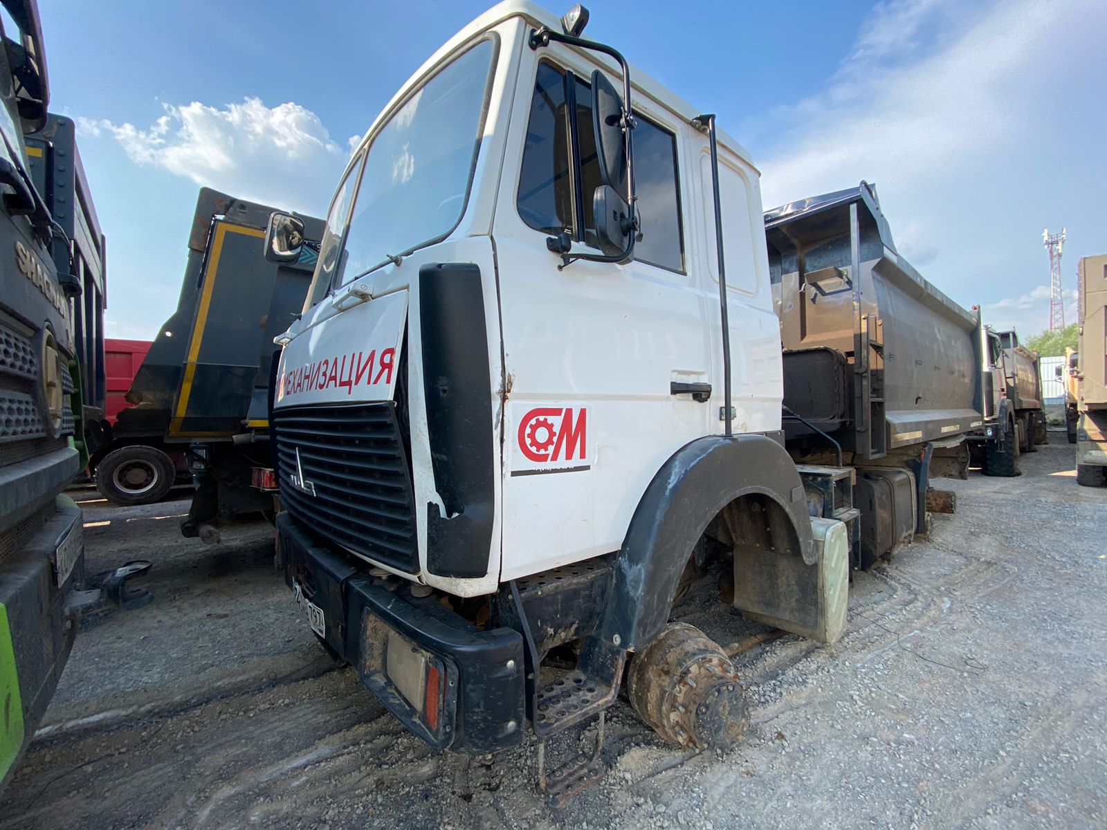 Феникс 7801* на шасси МАЗ 6317 6x6 Самосвал_не актуально 2020 г. - фото 2