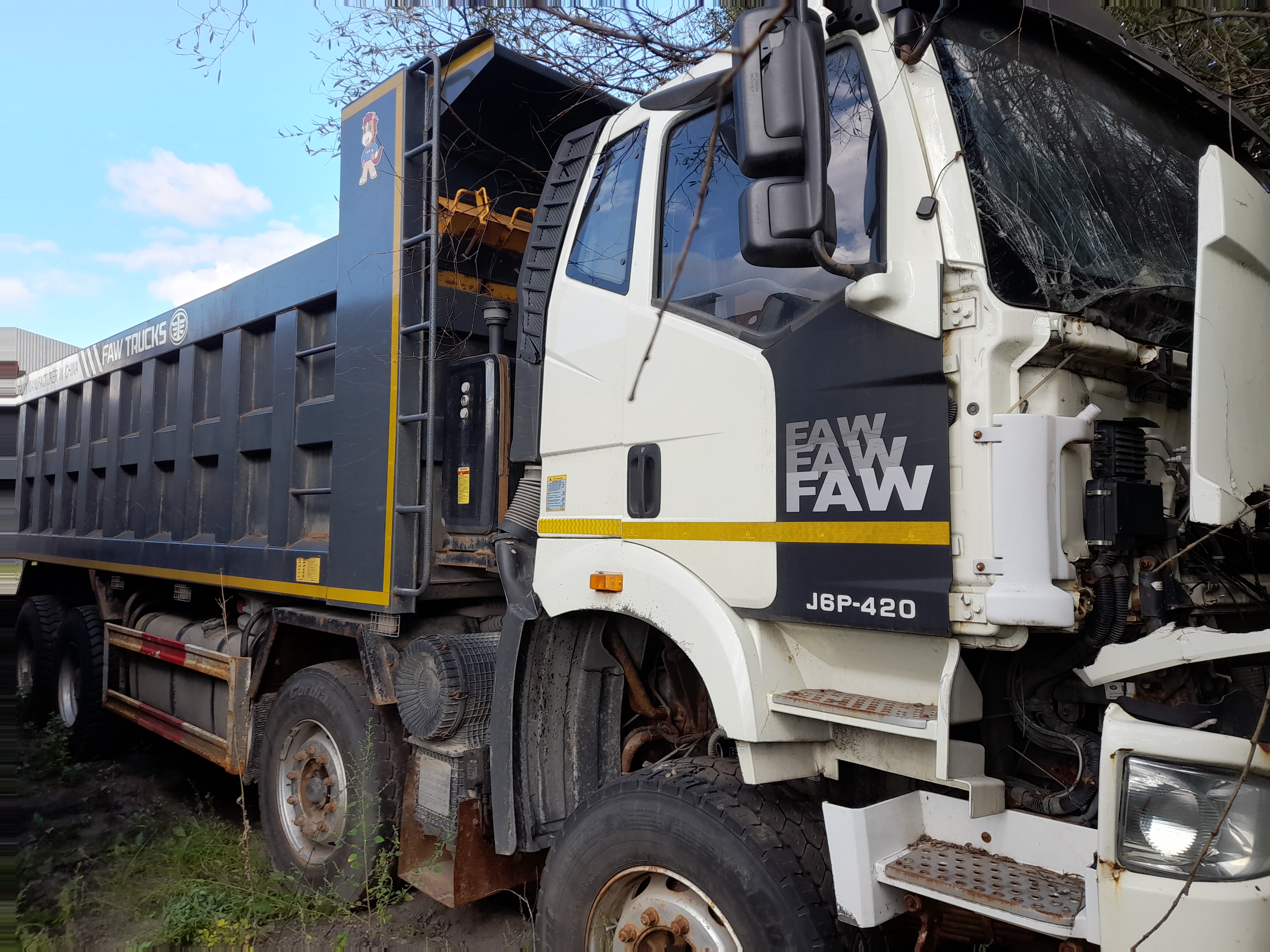 FAW J6 8x4 Самосвал 2022 г. - фото 11