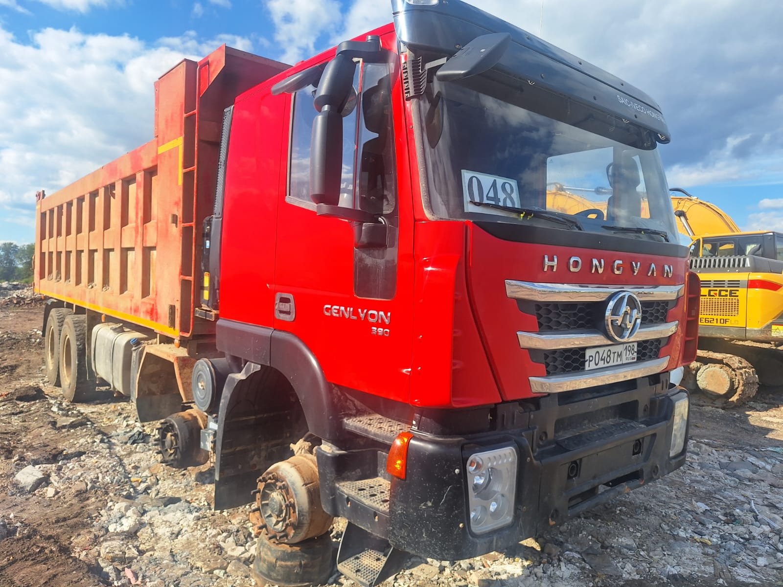 HONGYAN 908 8x4 Самосвал 2022 г. - фото 3