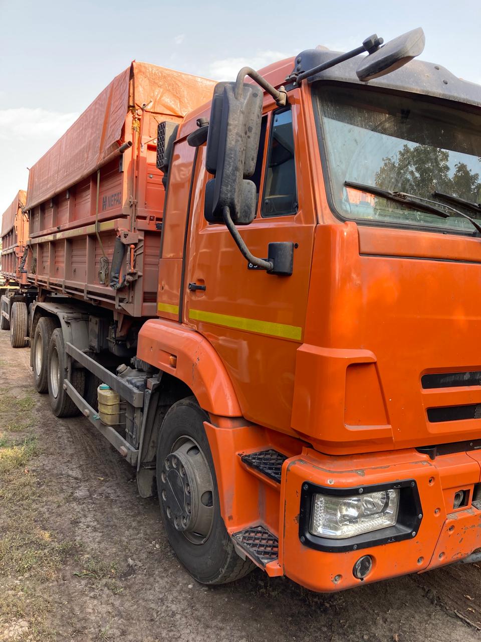 НефАЗ 4514* на шасси КамАЗ 65115 6x4 Зерновоз 2023 г. - фото 3