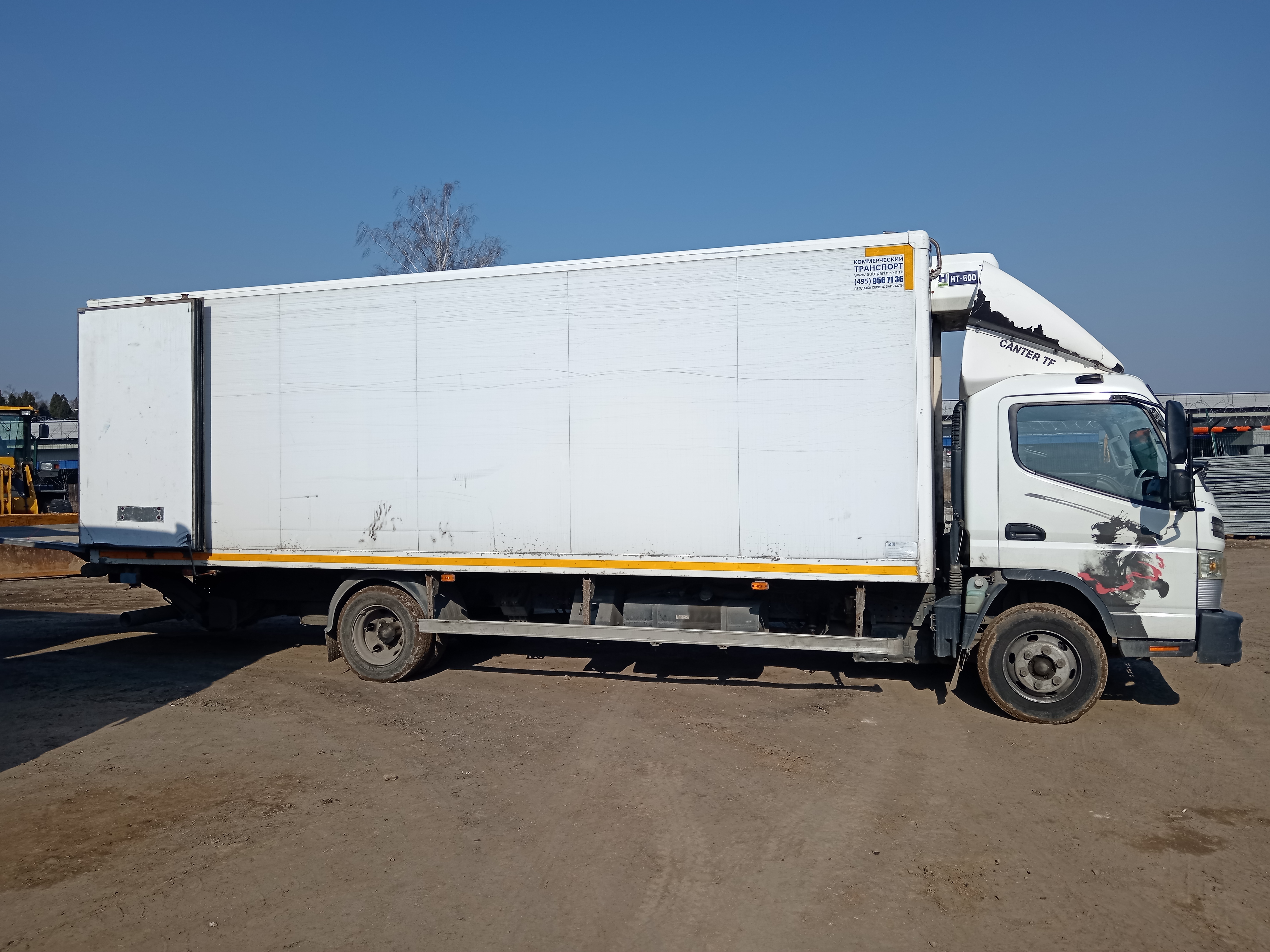 ТТМ-Центр АФ-4762* на шасси Mitsubishi FUSO Canter Изотермический/рефрижератор с гидробортом 2019 г. - фото 4