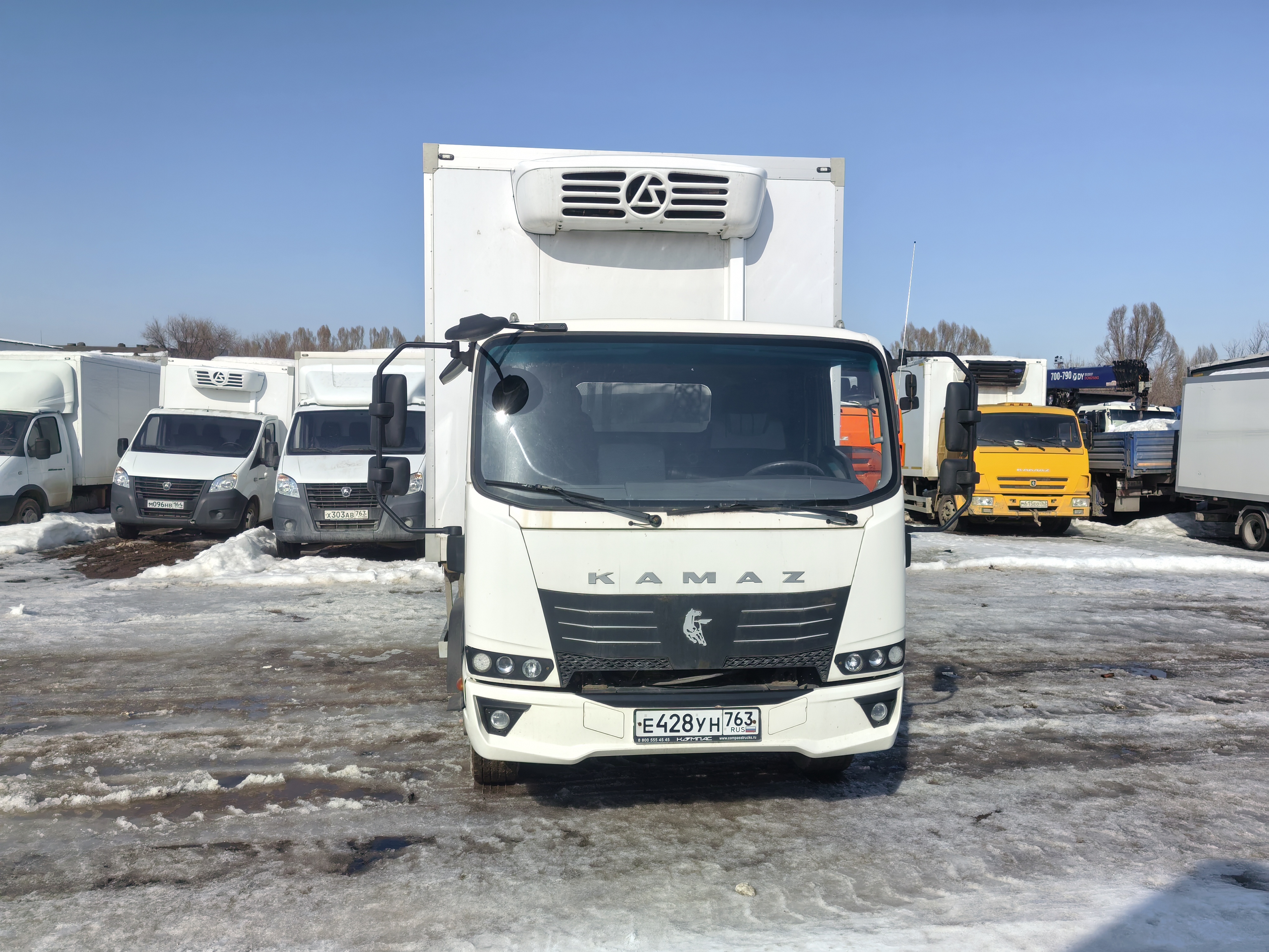 СПЕЦМОБИЛЬ-НН 38781* на шасси КамАЗ 43089 4x2 Изотермический/рефрижератор 2022 г.