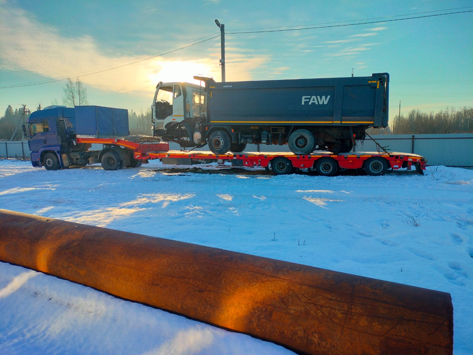 Автомастер 6589* на шасси FAW CA 3310 8x4 Самосвал 2022 г. - фото 2