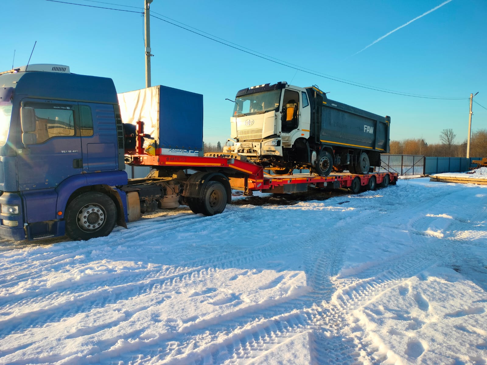 Автомастер 6589* на шасси FAW CA 3310 8x4 Самосвал 2022 г. - фото 4