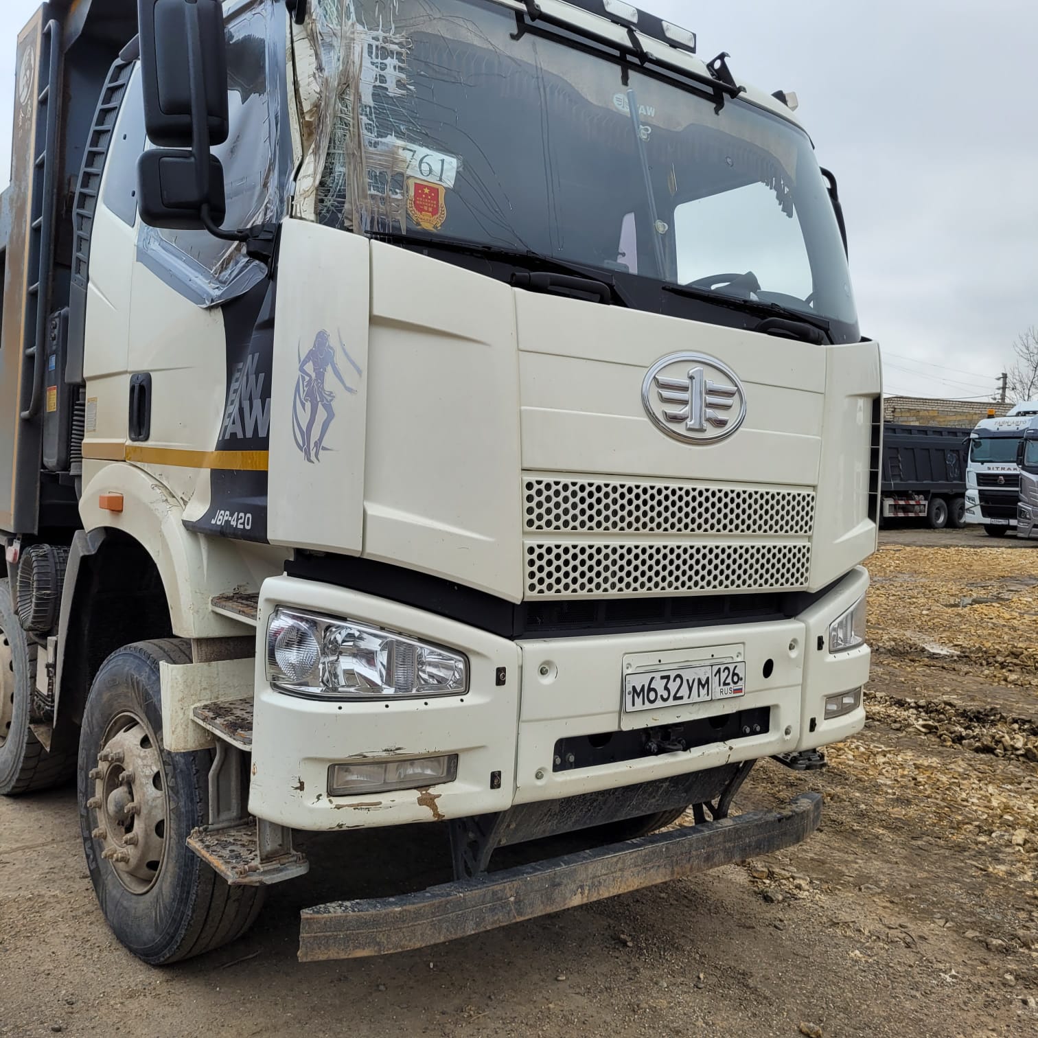 FAW CA 3310 8x4 Самосвал_не актуально 2023 г. - фото 2