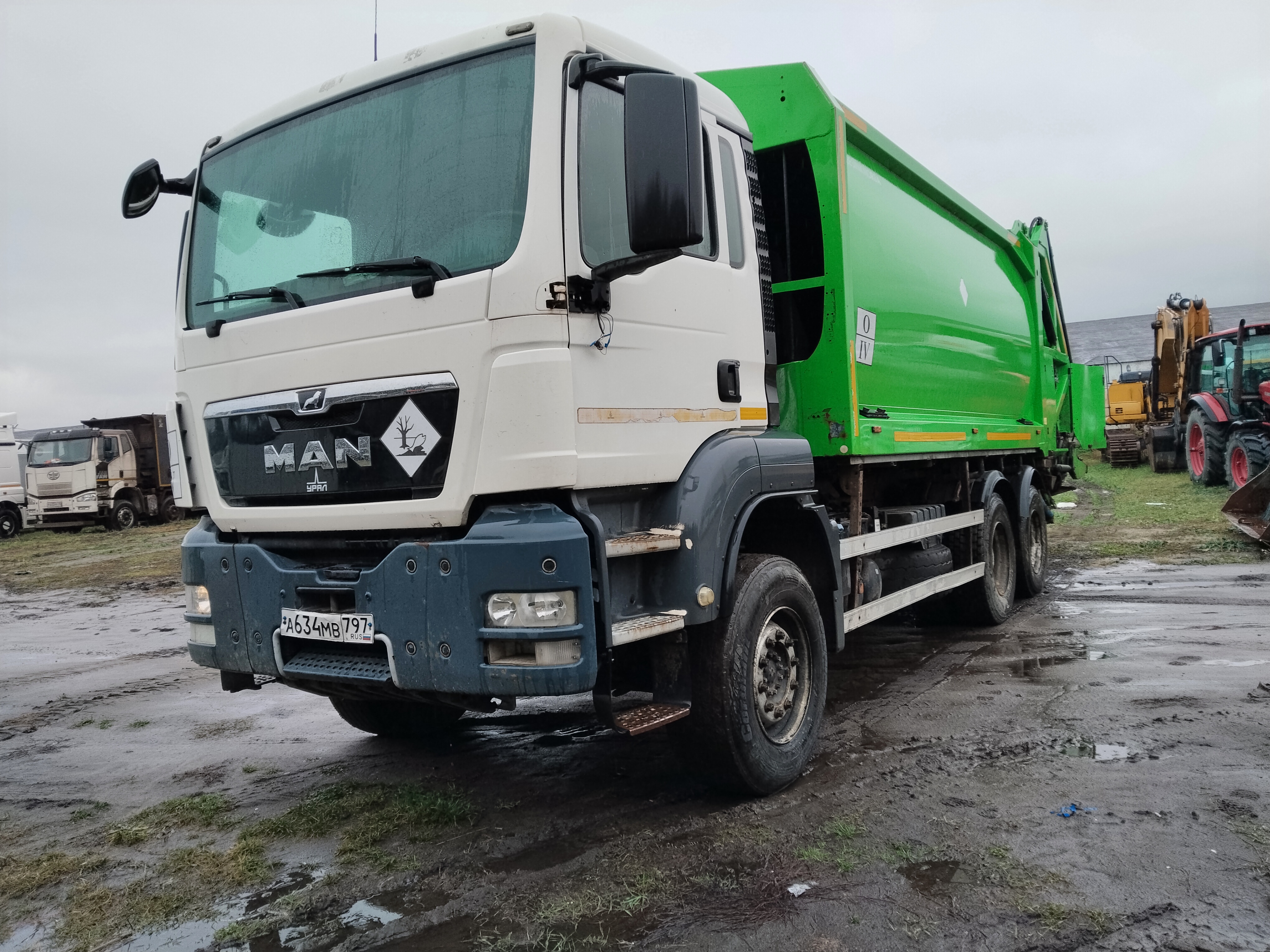 Завод специальной техники GPM* на шасси MAN TGS 6x4 Мусоровоз 2018 г. - фото 3