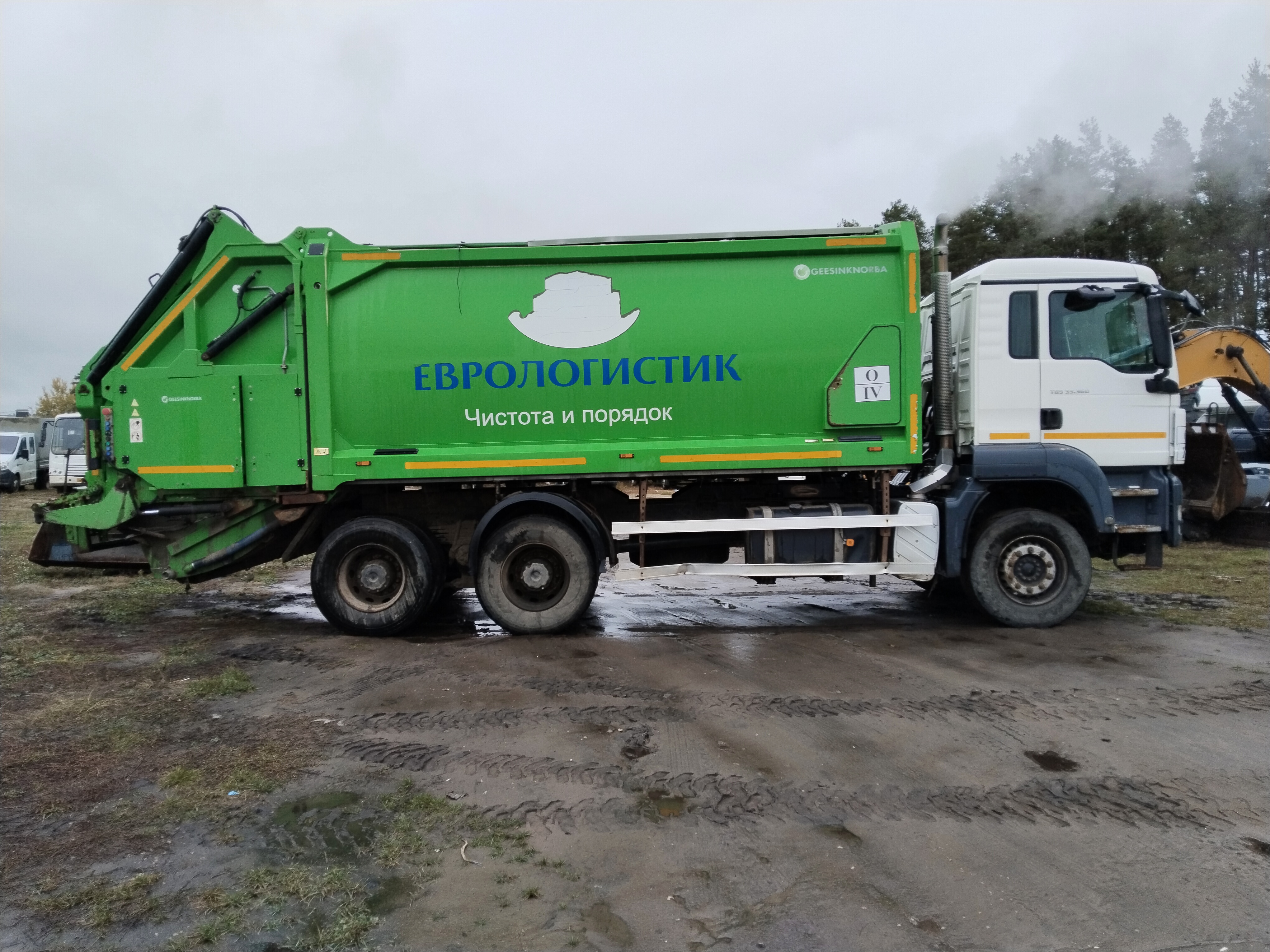 Завод специальной техники GPM* на шасси MAN TGS 6x4 Мусоровоз 2018 г. - фото 4