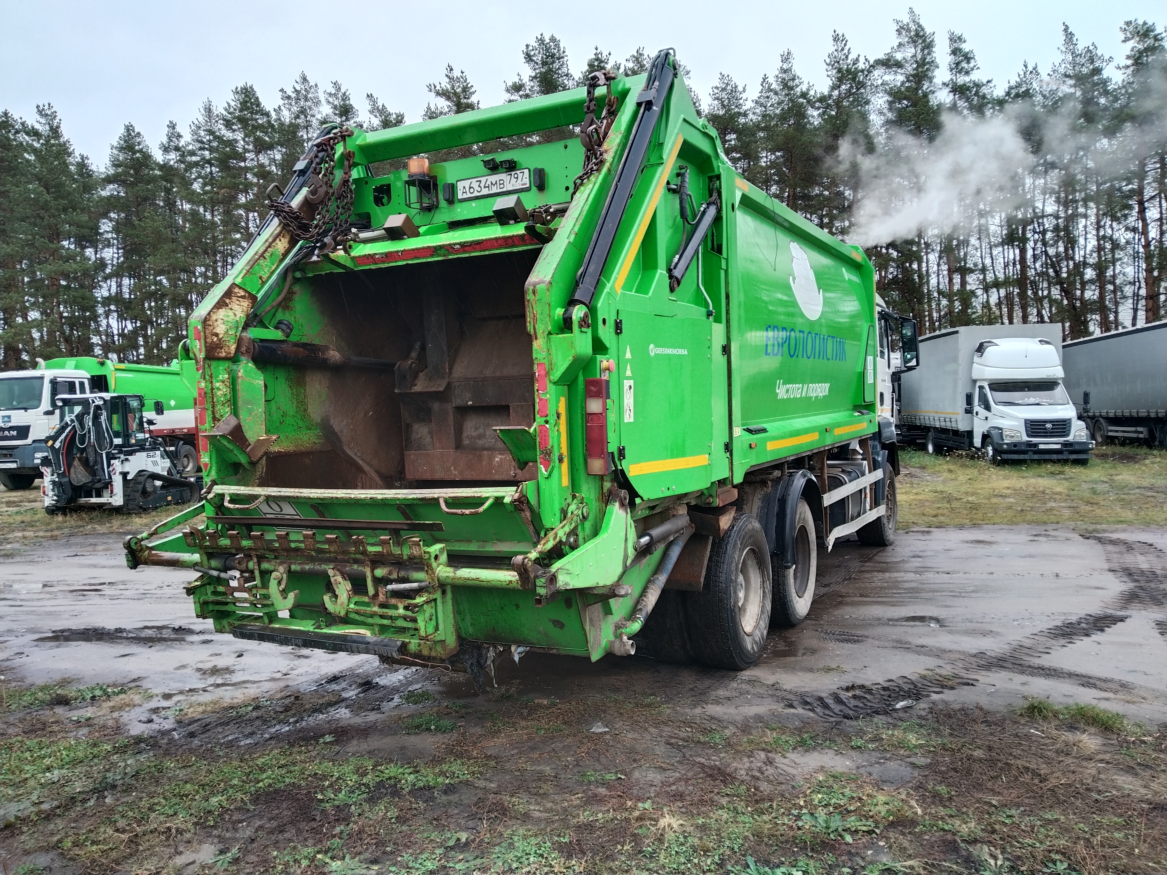 Завод специальной техники GPM* на шасси MAN TGS 6x4 Мусоровоз 2018 г. - фото 6