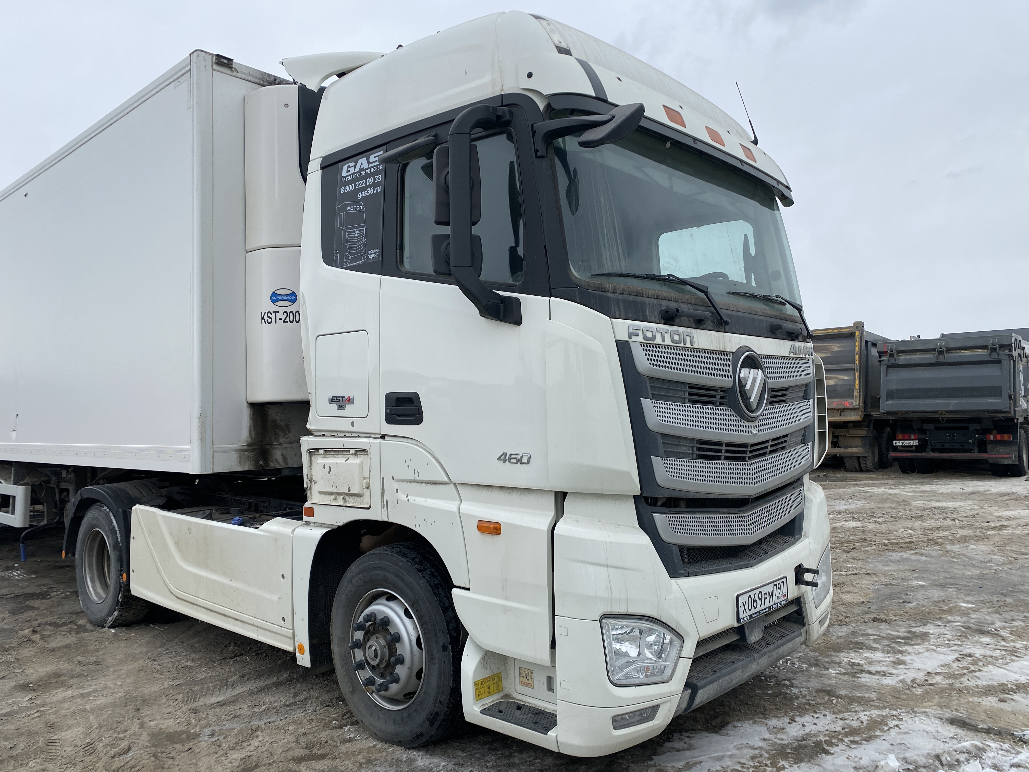 Foton AUMAN 4x2 Седельный тягач 2023 г. - фото 2