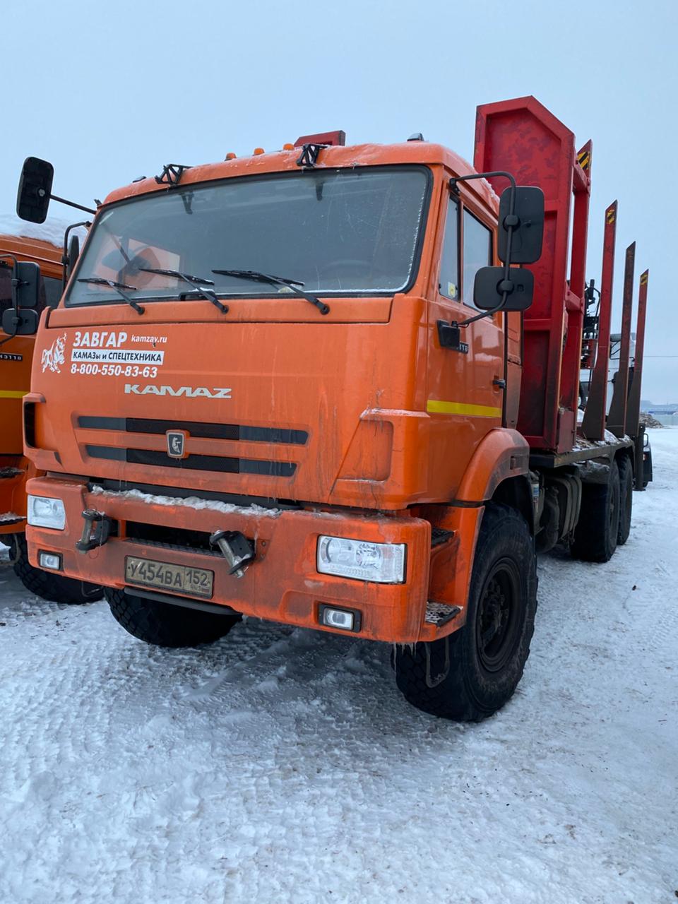 КамАЗ 43118 6x6 Сортиментовоз с КМУ 2023 г. - фото 3