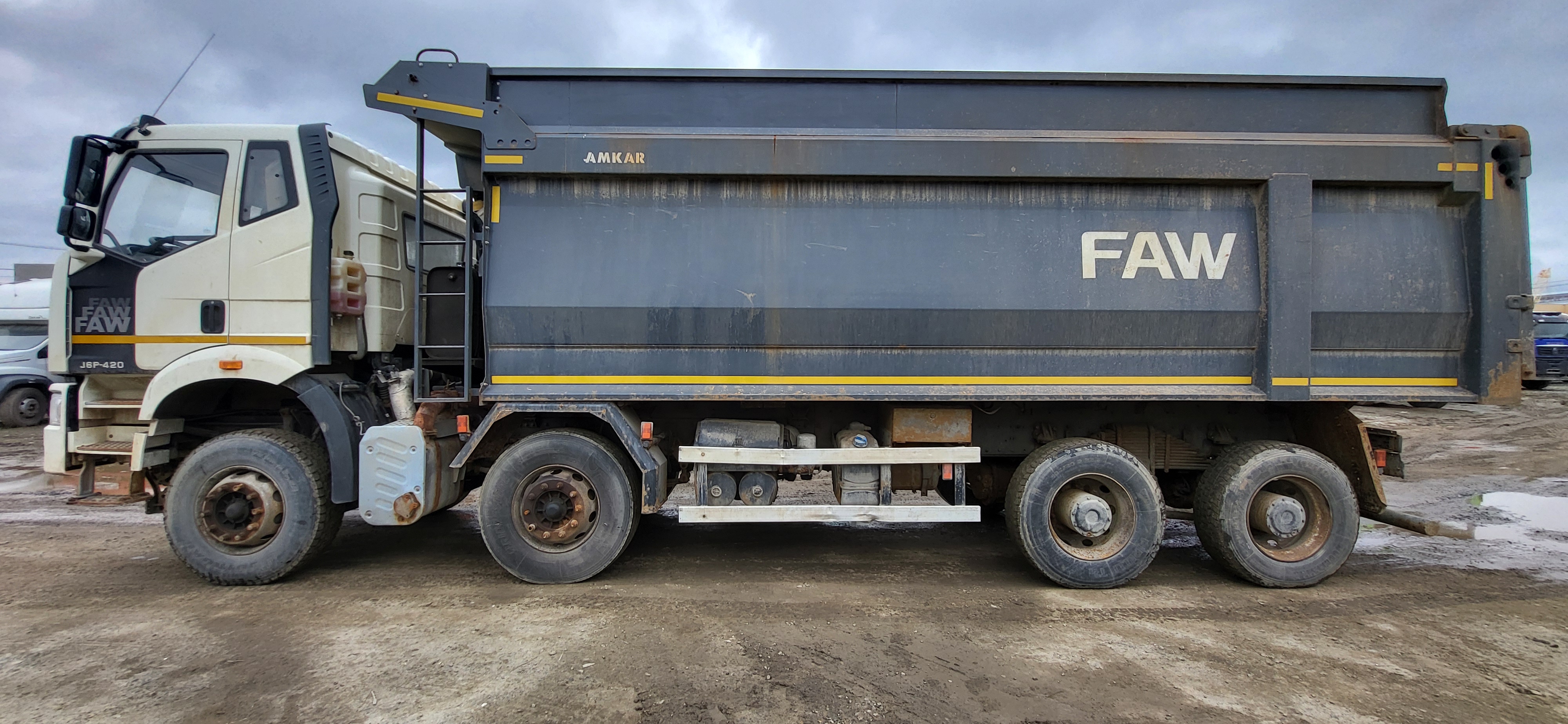 Автомастер 6589* на шасси FAW CA 3310 8x4 Самосвал 2022 г. - фото 4