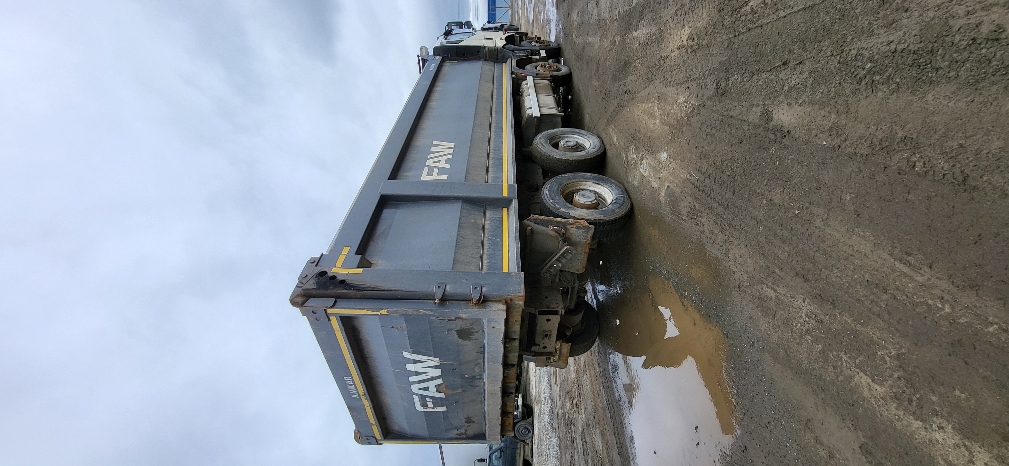 Автомастер 6589* на шасси FAW CA 3310 8x4 Самосвал 2022 г. - фото 7