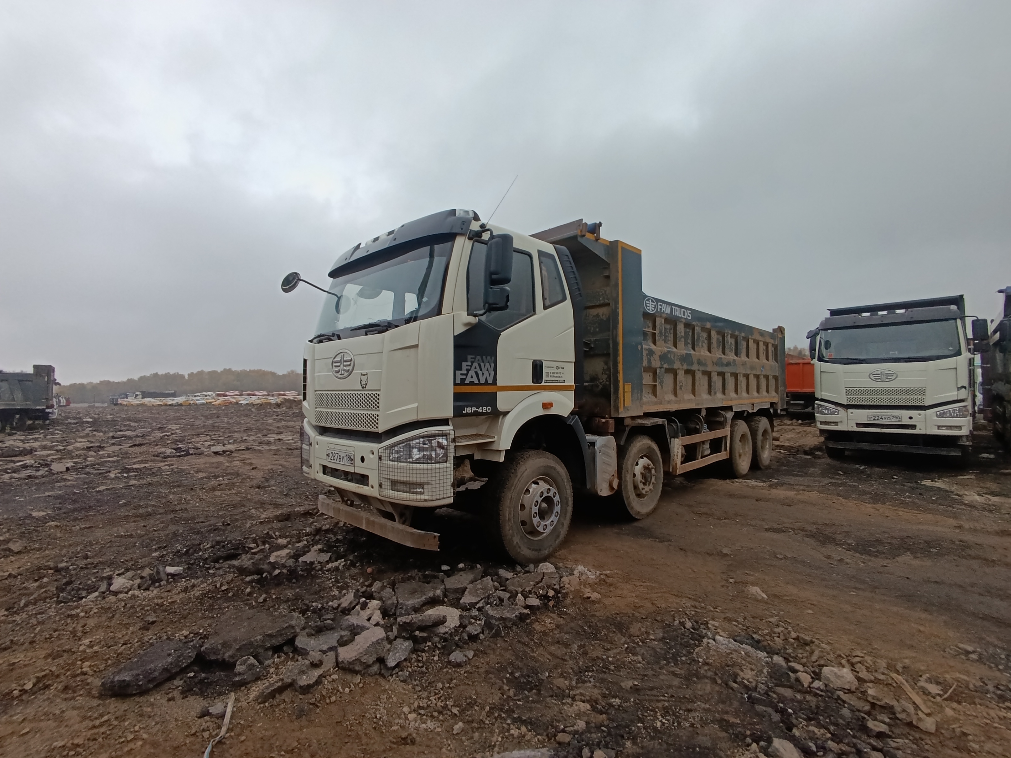 FAW CA 3310 8x4 Самосвал_не актуально 2023 г. - фото 3