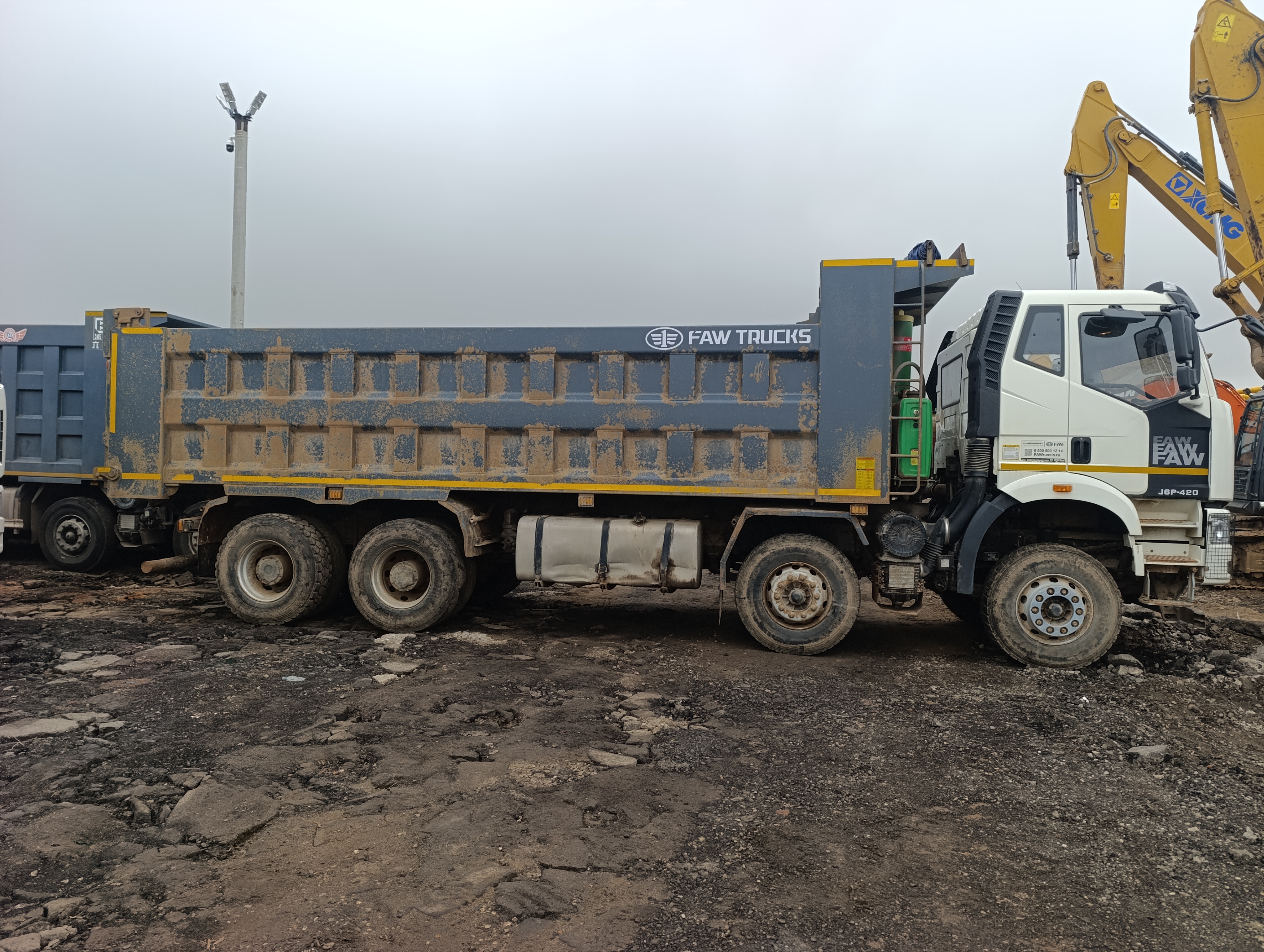 FAW CA 3310 8x4 Самосвал_не актуально 2023 г. - фото 5