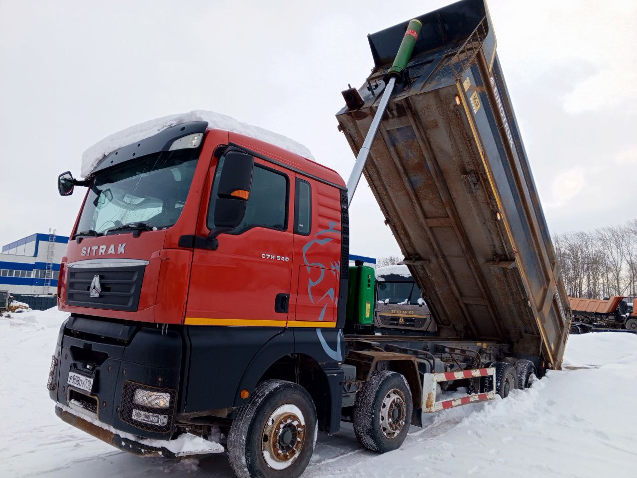 SITRAK C7H 8x4 Самосвал 2023 г. - фото 3