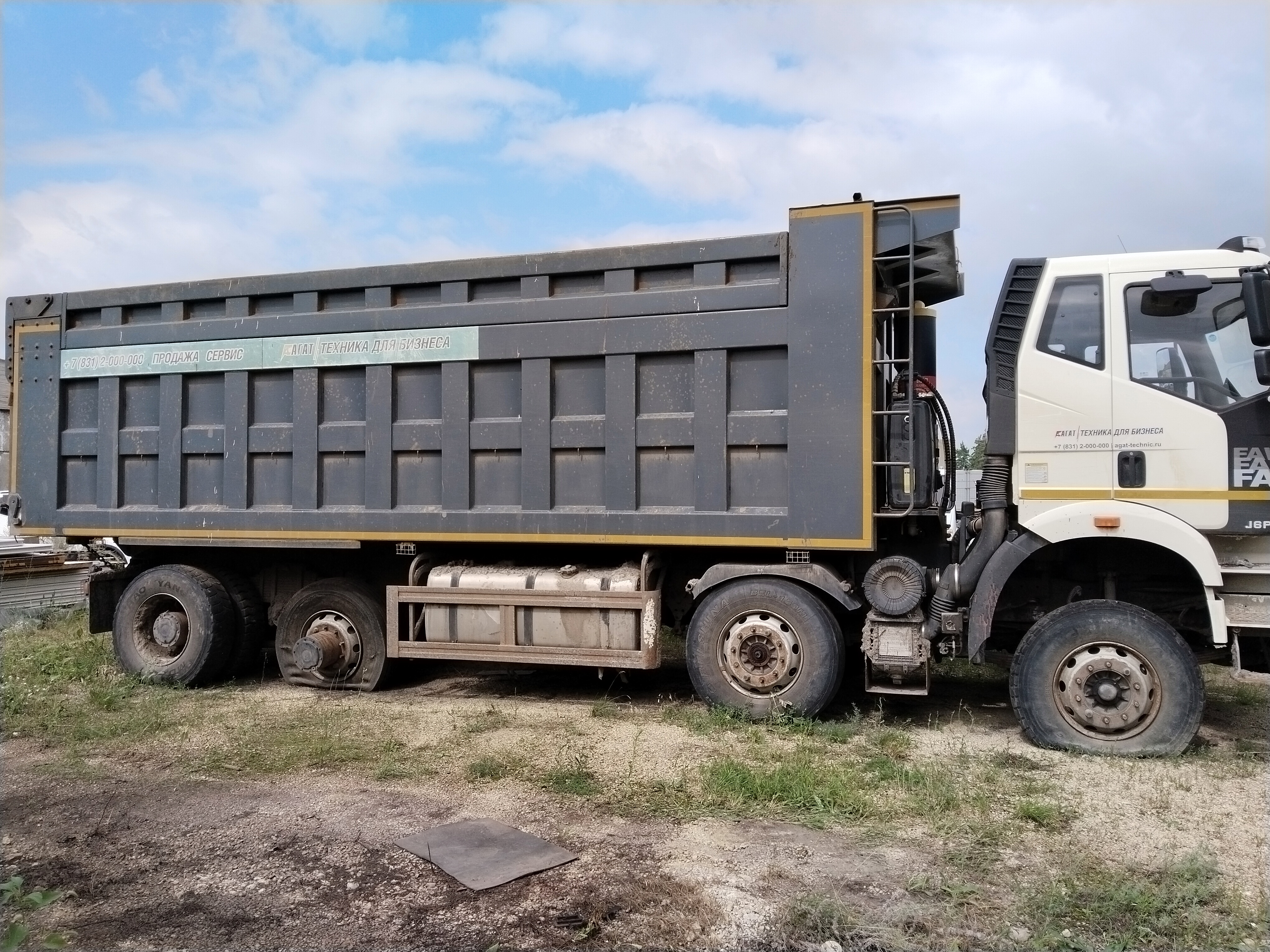 FAW CA 3310 8x4 Самосвал_не актуально 2023 г. - фото 4