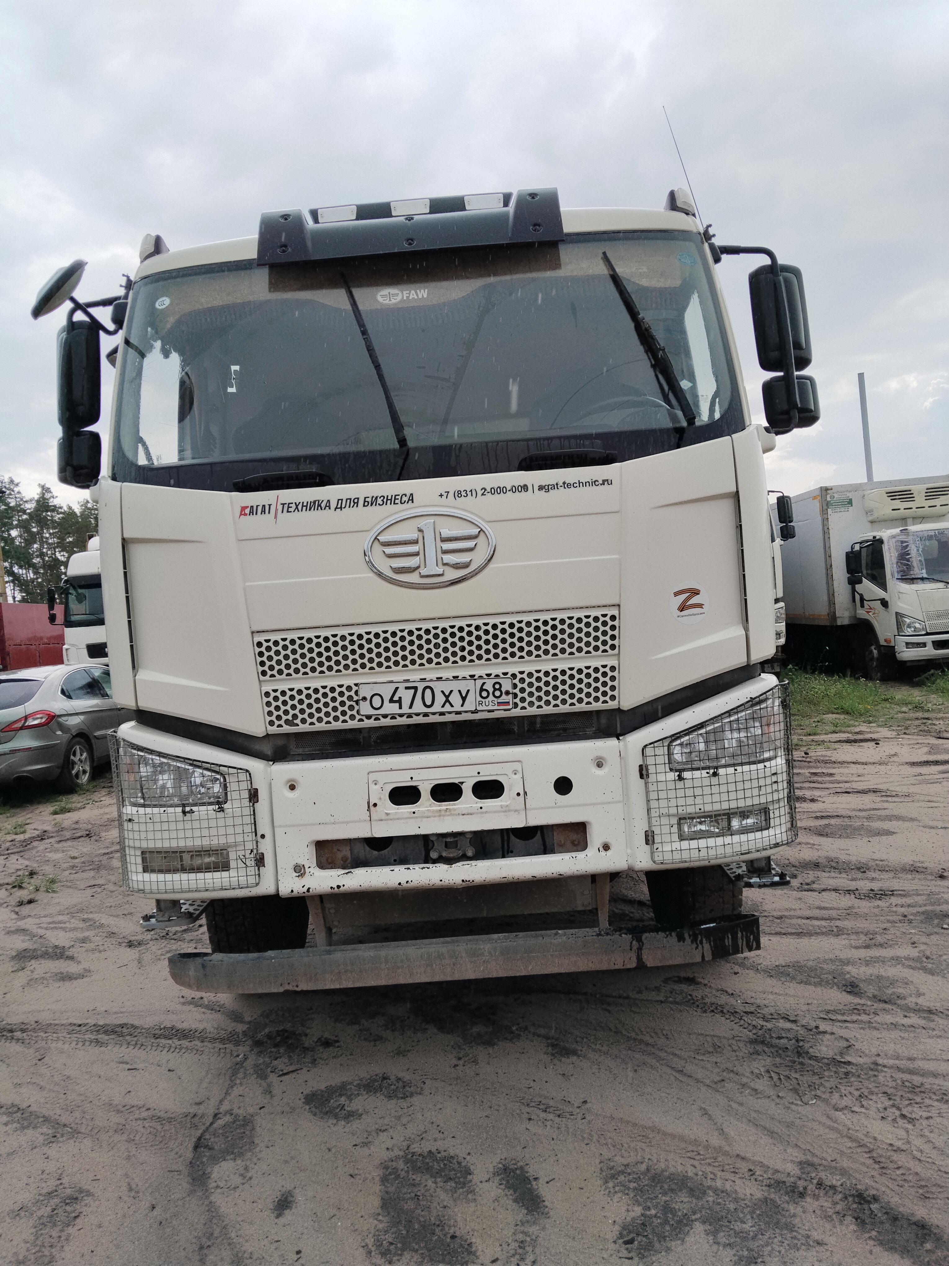 FAW CA 3310 8x4 Самосвал_не актуально 2023 г.