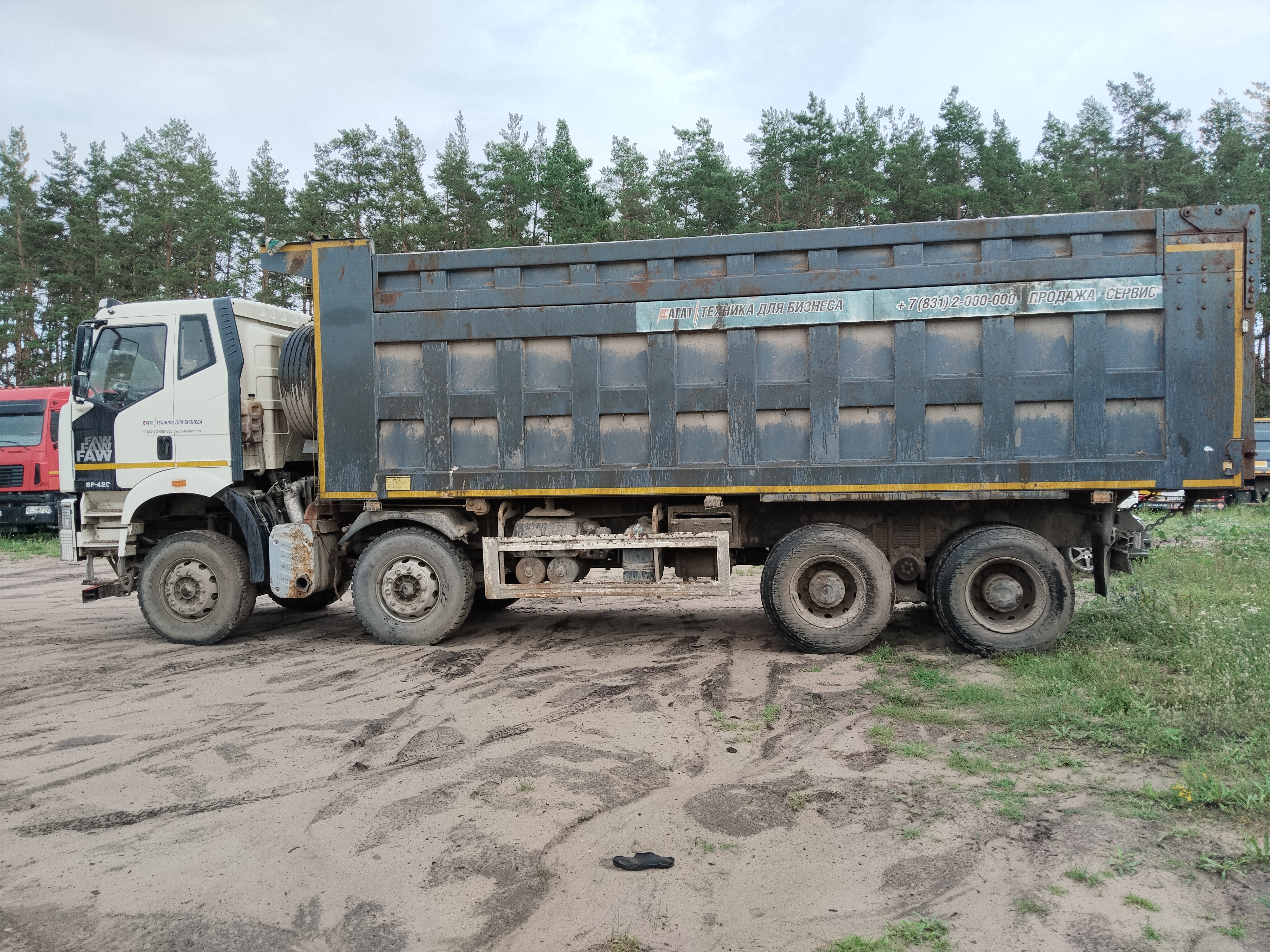FAW CA 3310 8x4 Самосвал_не актуально 2023 г. - фото 5