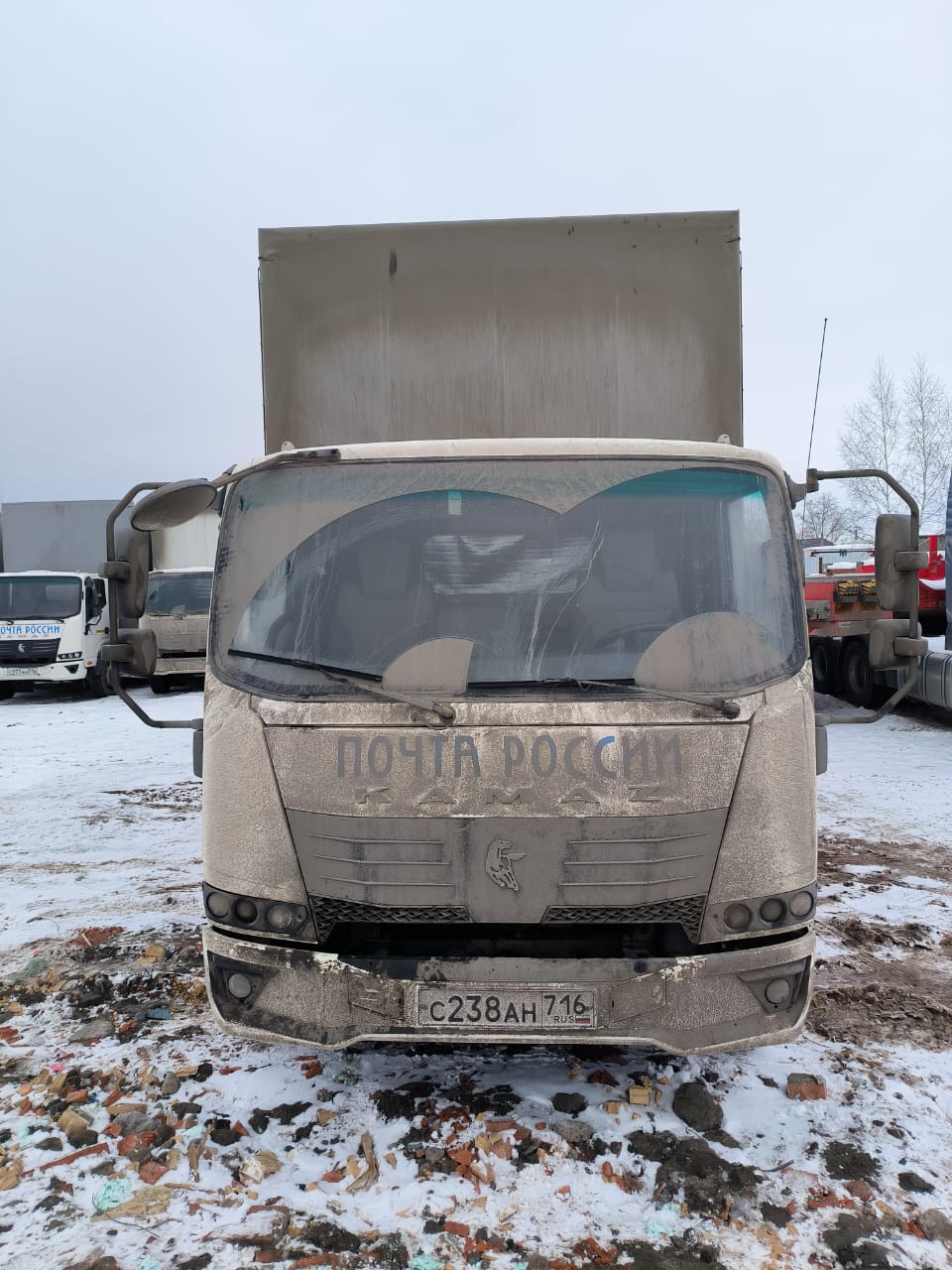 РусТрак 4389* на шасси КамАЗ 43082 4x2 Бортовой (Евроборт) 2023 г.