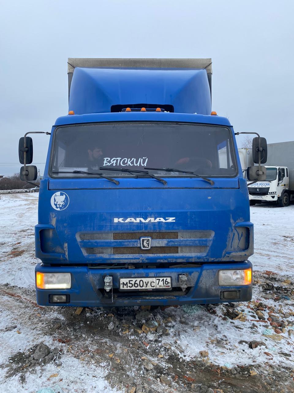 Коммерческие грузовики К7В* на шасси КамАЗ 4308 4x2 Бортовой (Евроборт) 2023 г.