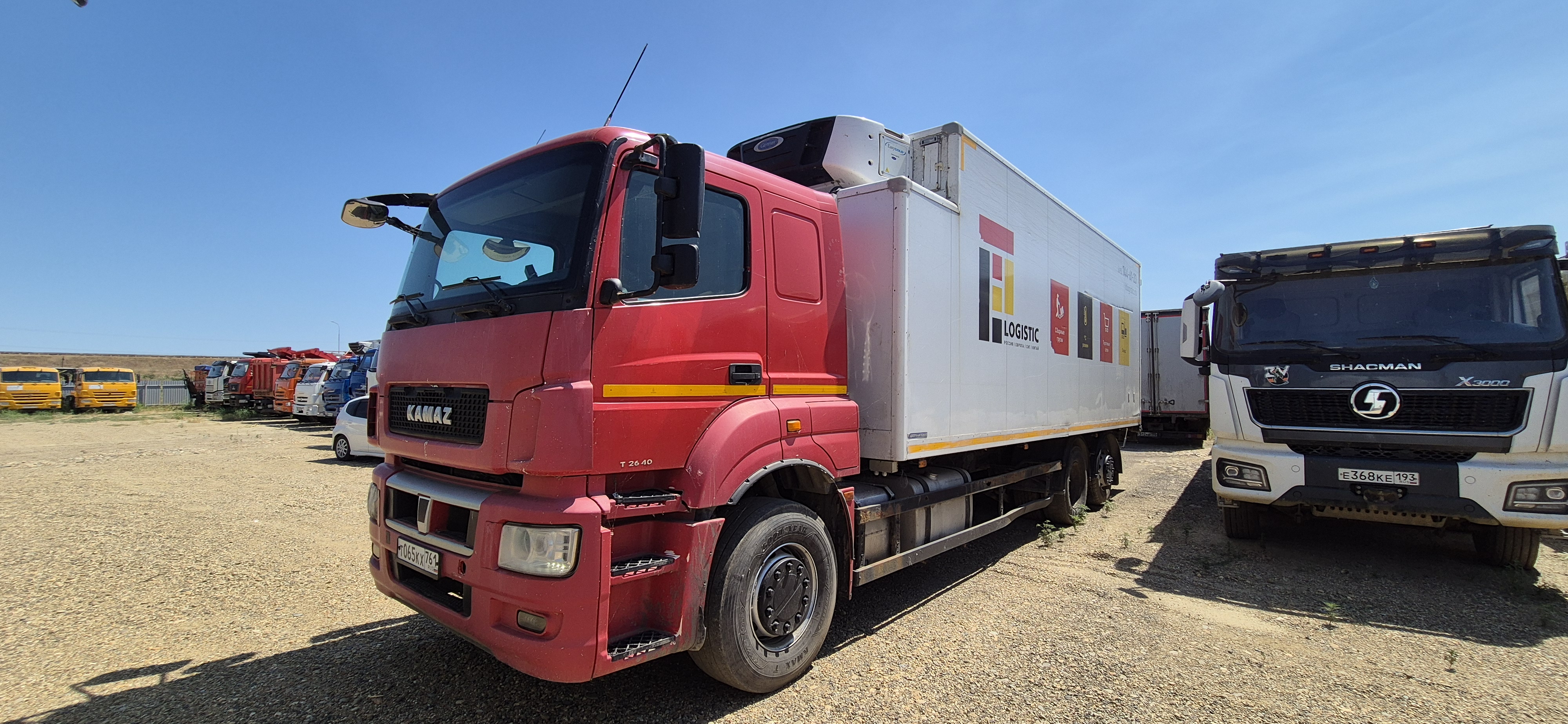 Центртранстехмаш АФ-4741* на шасси КамАЗ 65208 6x2 Изотермический/рефрижератор с гидробортом 2016 г. - фото 3