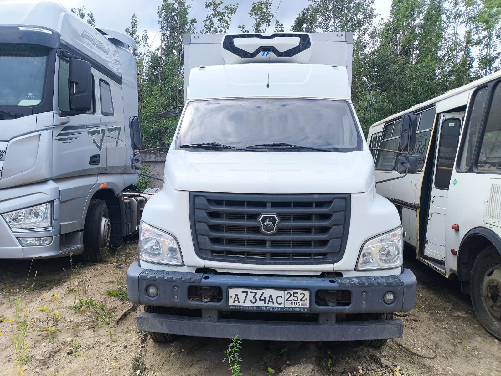 АвтоМаш 2824* на шасси GAZ GAZON NEXT Изотермический/рефрижератор_не актуально 2023 г.