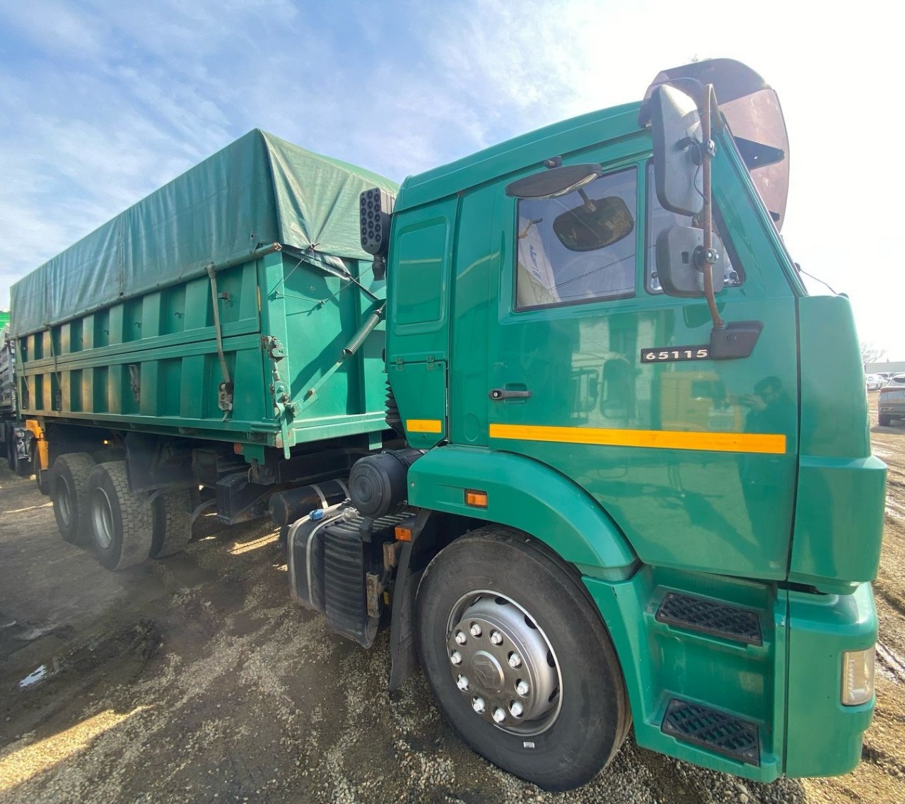 Планета 5529* на шасси КамАЗ 65115 6x4 Зерновоз 2020 г. - фото 4