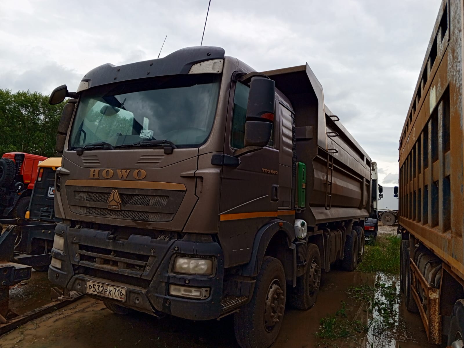 Howo T5G 8x4 Самосвал 2023 г. - фото 3