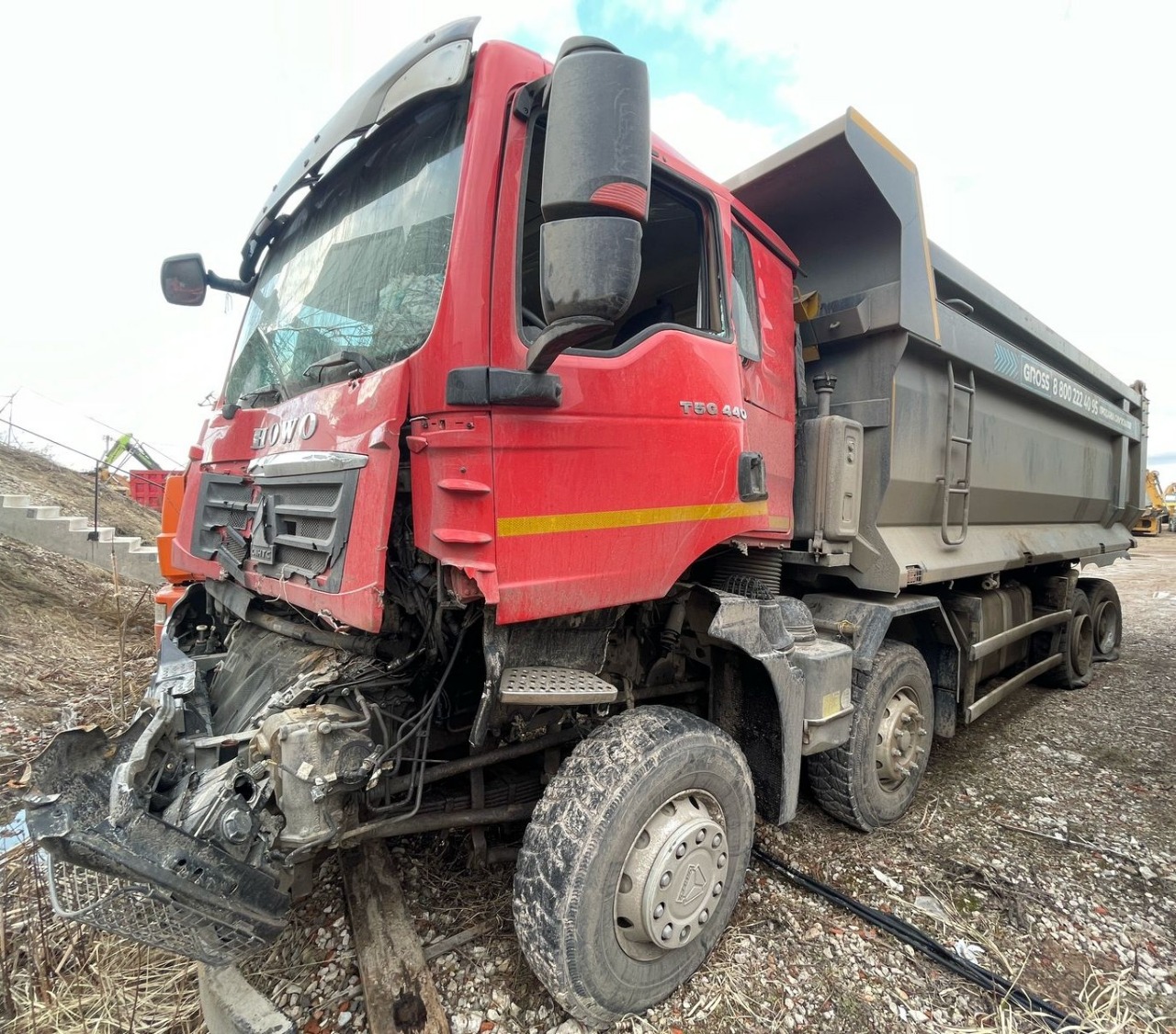 Howo T5G 8x4 Самосвал 2024 г. - фото 2