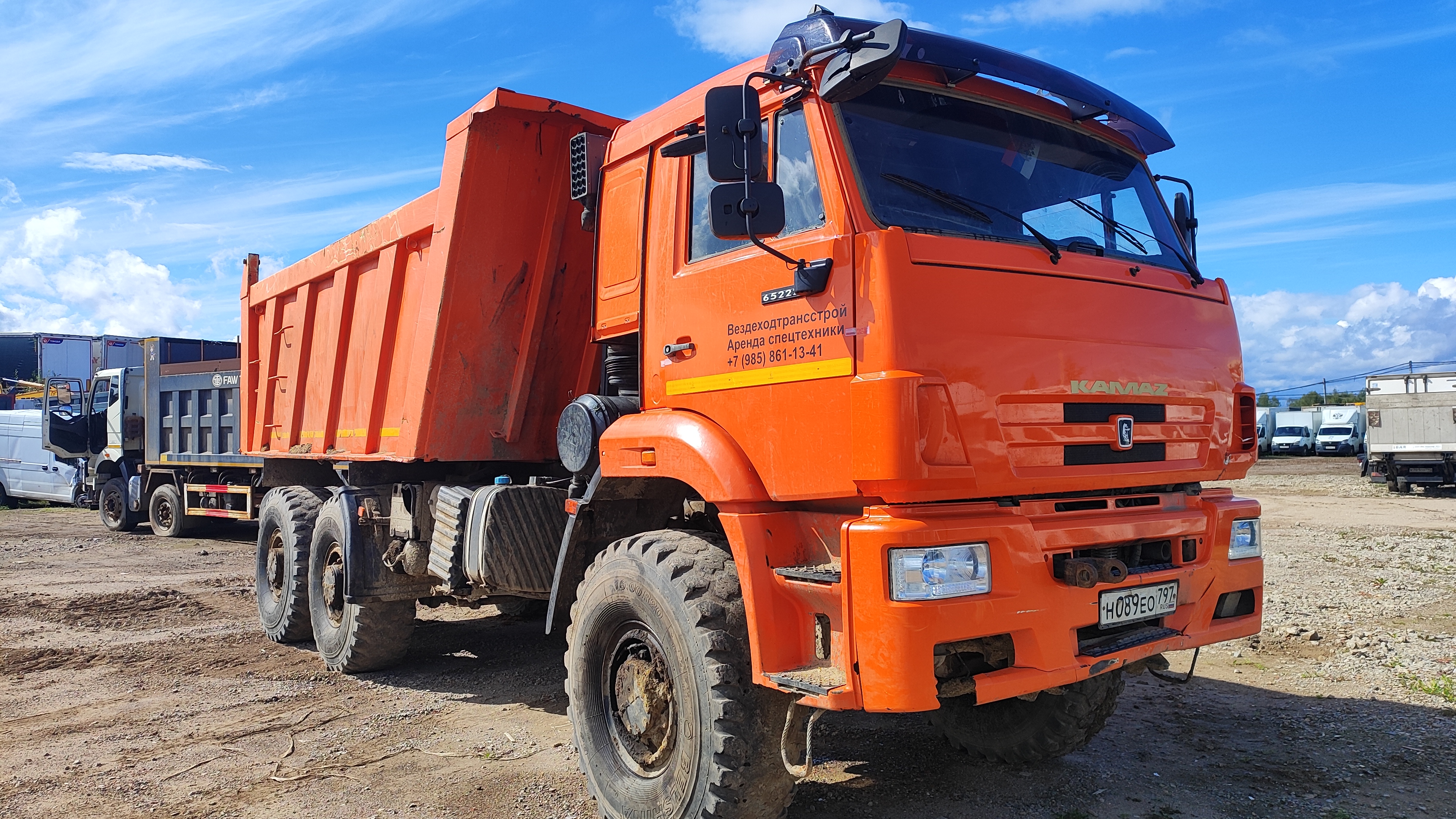 КамАЗ 65222 6x6 Самосвал 2021 г.