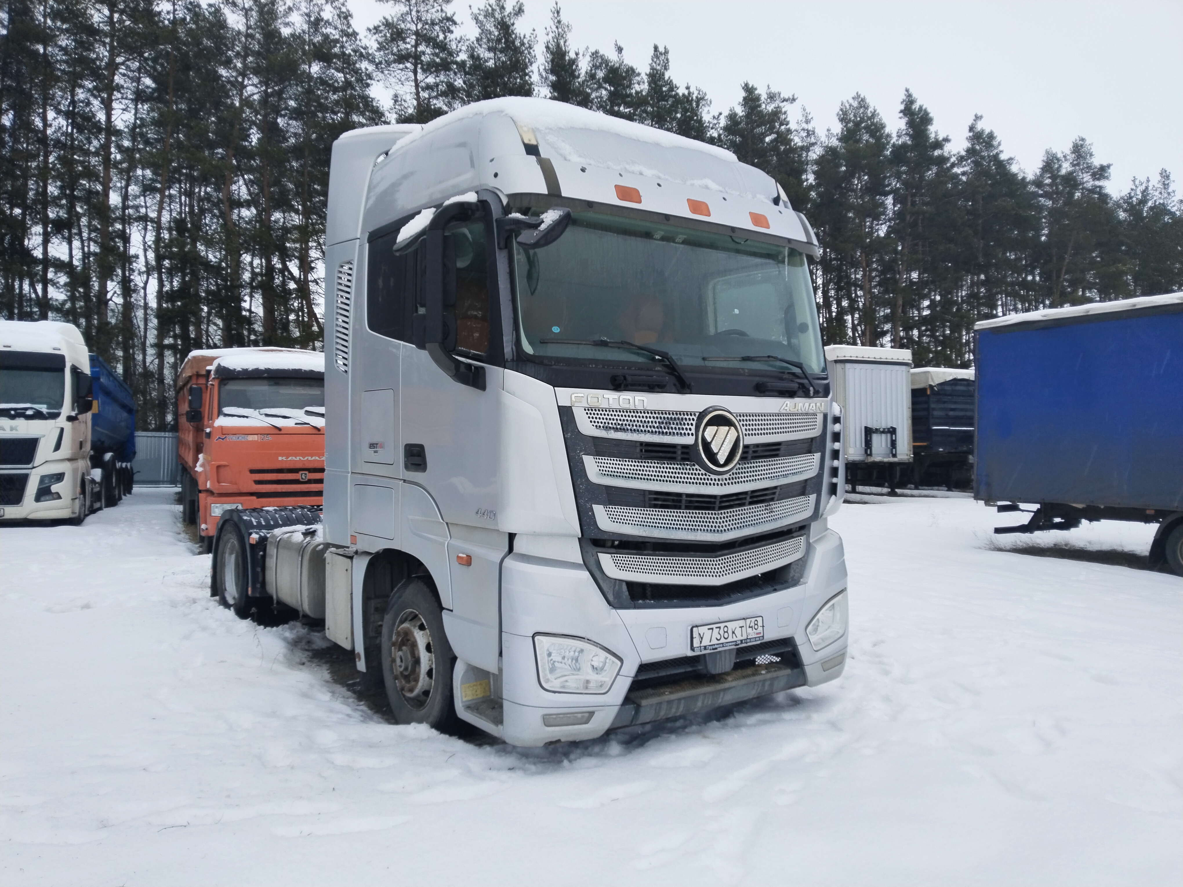 Foton AUMAN 4x2 Седельный тягач 2019 г. - фото 2