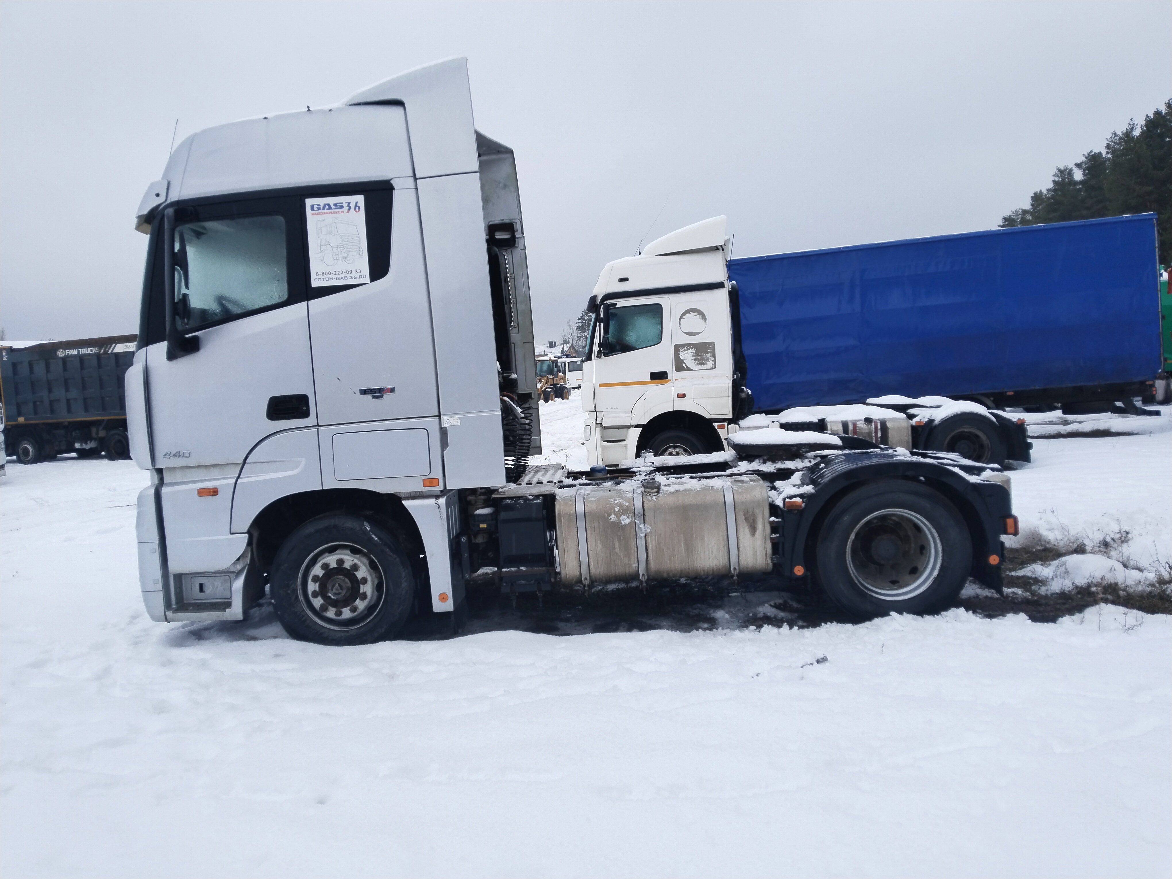 Foton AUMAN 4x2 Седельный тягач 2019 г. - фото 4
