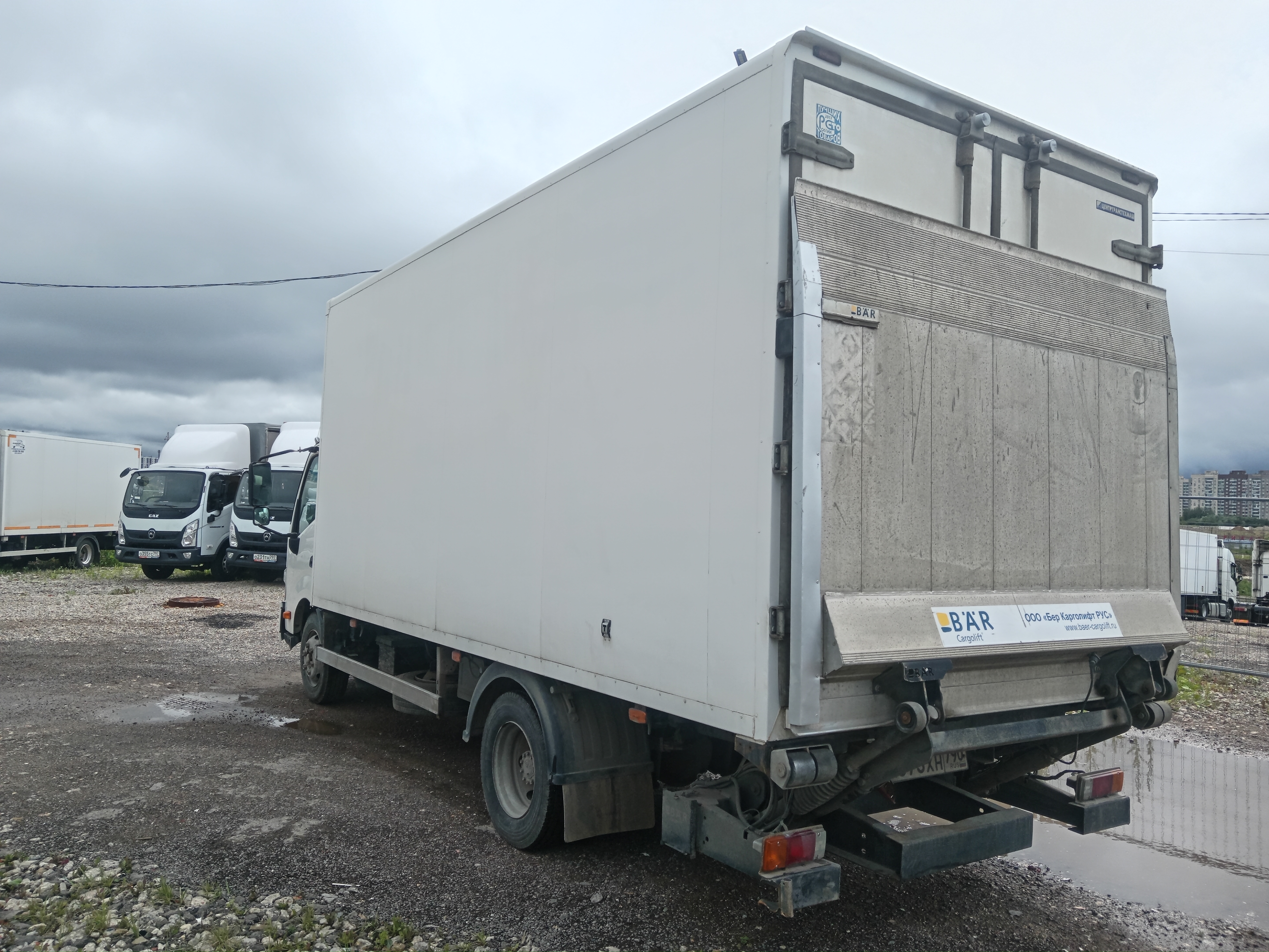 Центртранстехмаш АФ-4771* на шасси HINO 300 4x2 изотермический/рефрижератор с гидробортом (кат. C) 2022 г. - фото 7