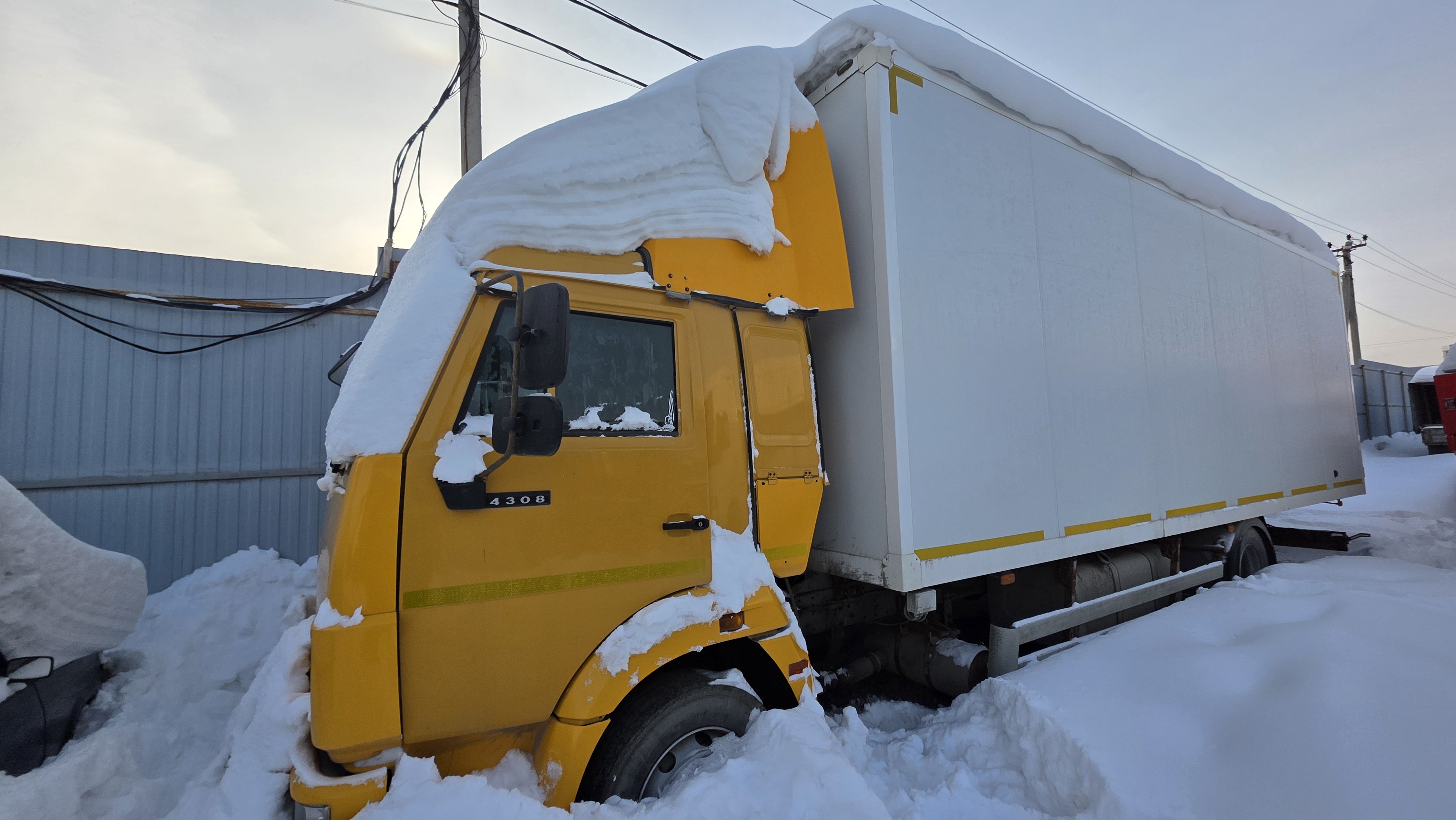 Коммерческие грузовики К7* на шасси КамАЗ 4308 4x2 Изотермический/рефрижератор 2023 г. - фото 3