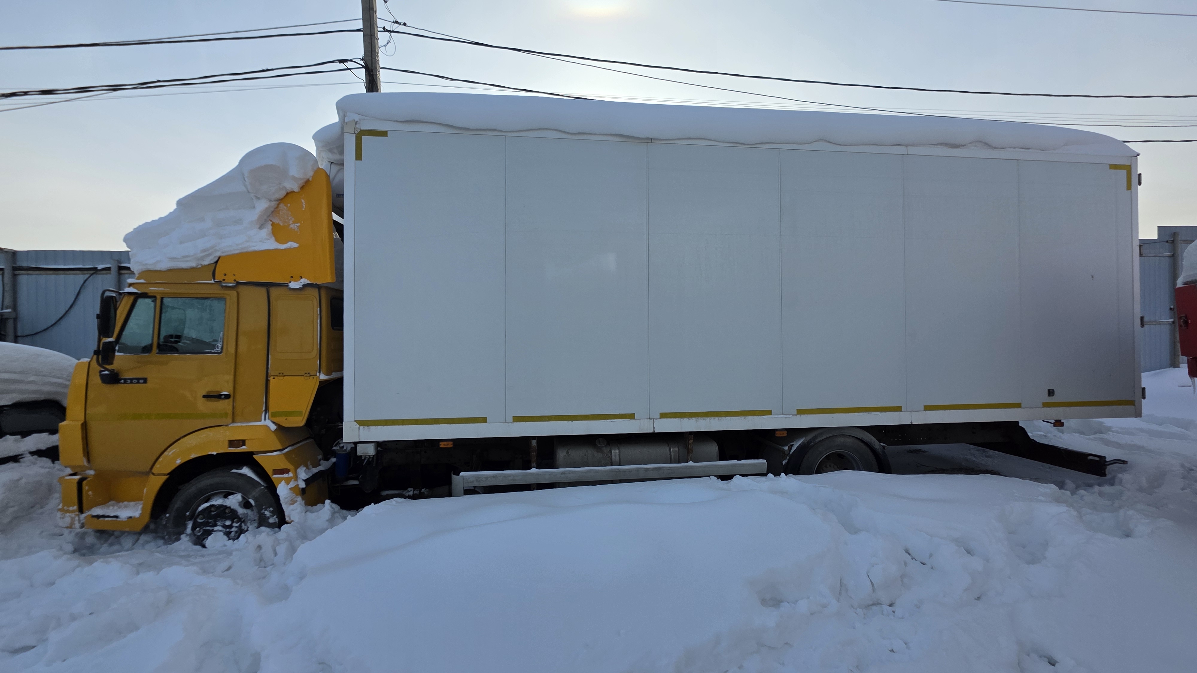Коммерческие грузовики К7* на шасси КамАЗ 4308 4x2 Изотермический/рефрижератор 2023 г. - фото 4