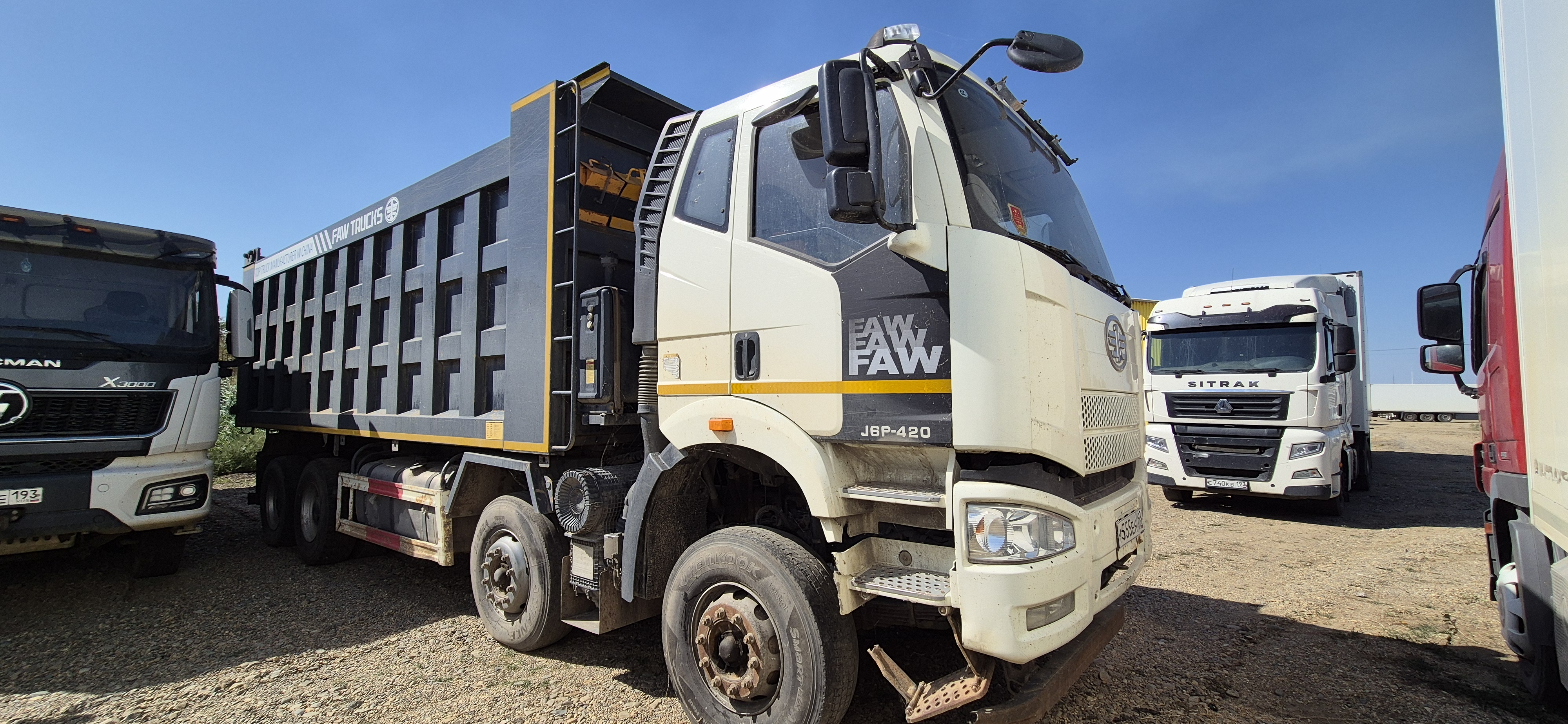 FAW CA 3310 8x4 Самосвал_не актуально 2022 г. - фото 9