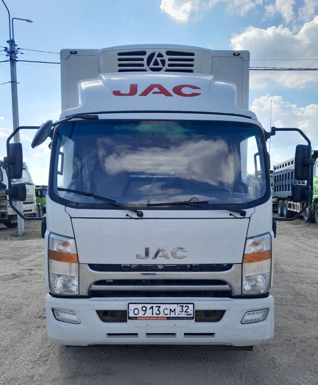 Новый завод 3008* на шасси JAC N120 Изотермический/рефрижератор 2022 г.
