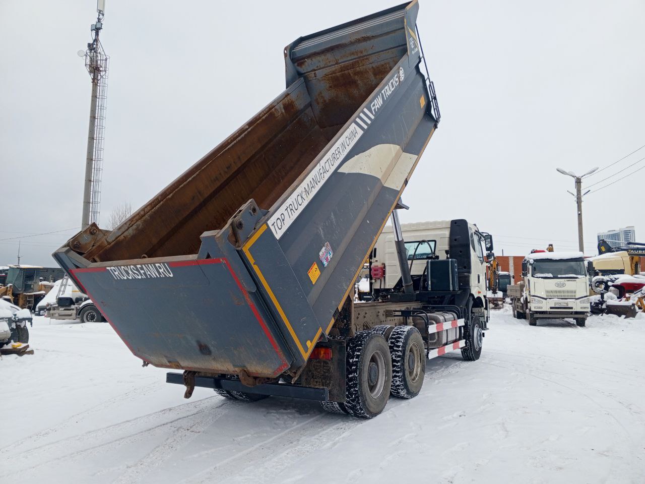 FAW J6 6x4 Самосвал 2022 г. - фото 5